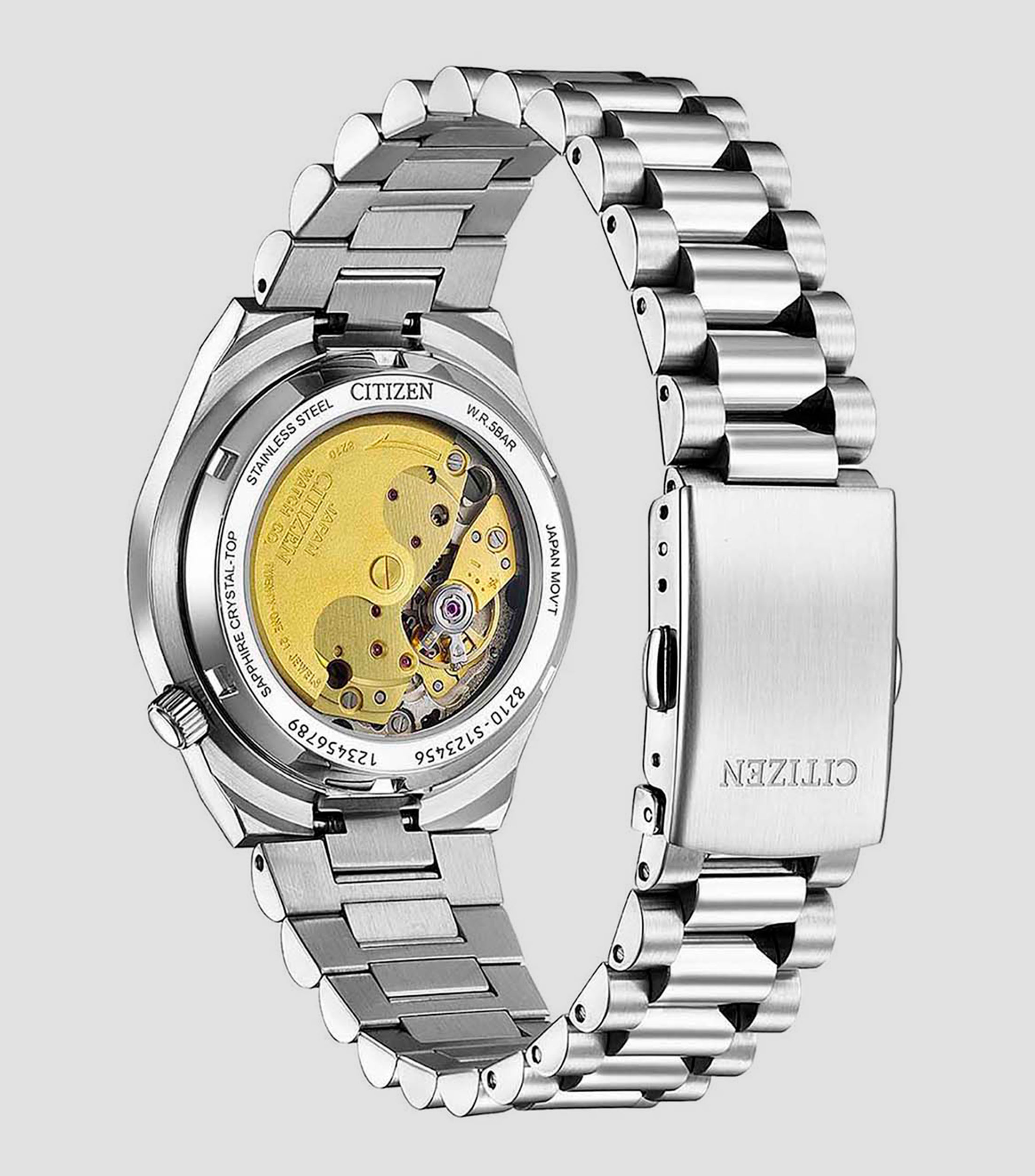 Reloj para Mujer Tsuyosa Automatic Casual, Plateado, Verde