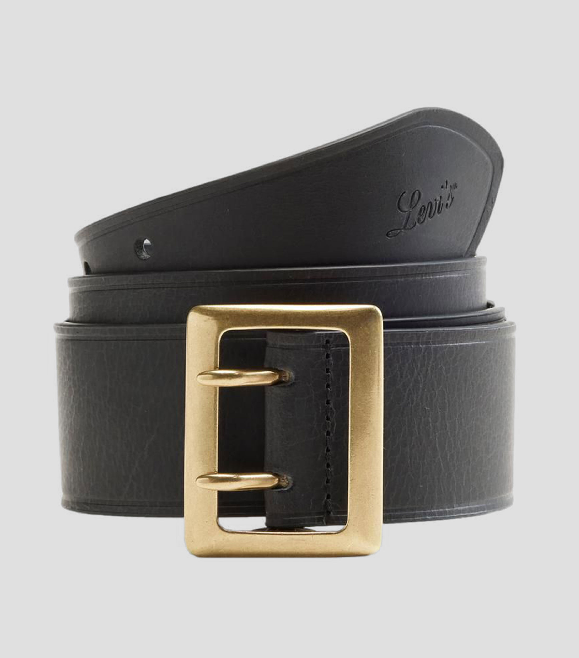 Cinturón en piel casual Mujer