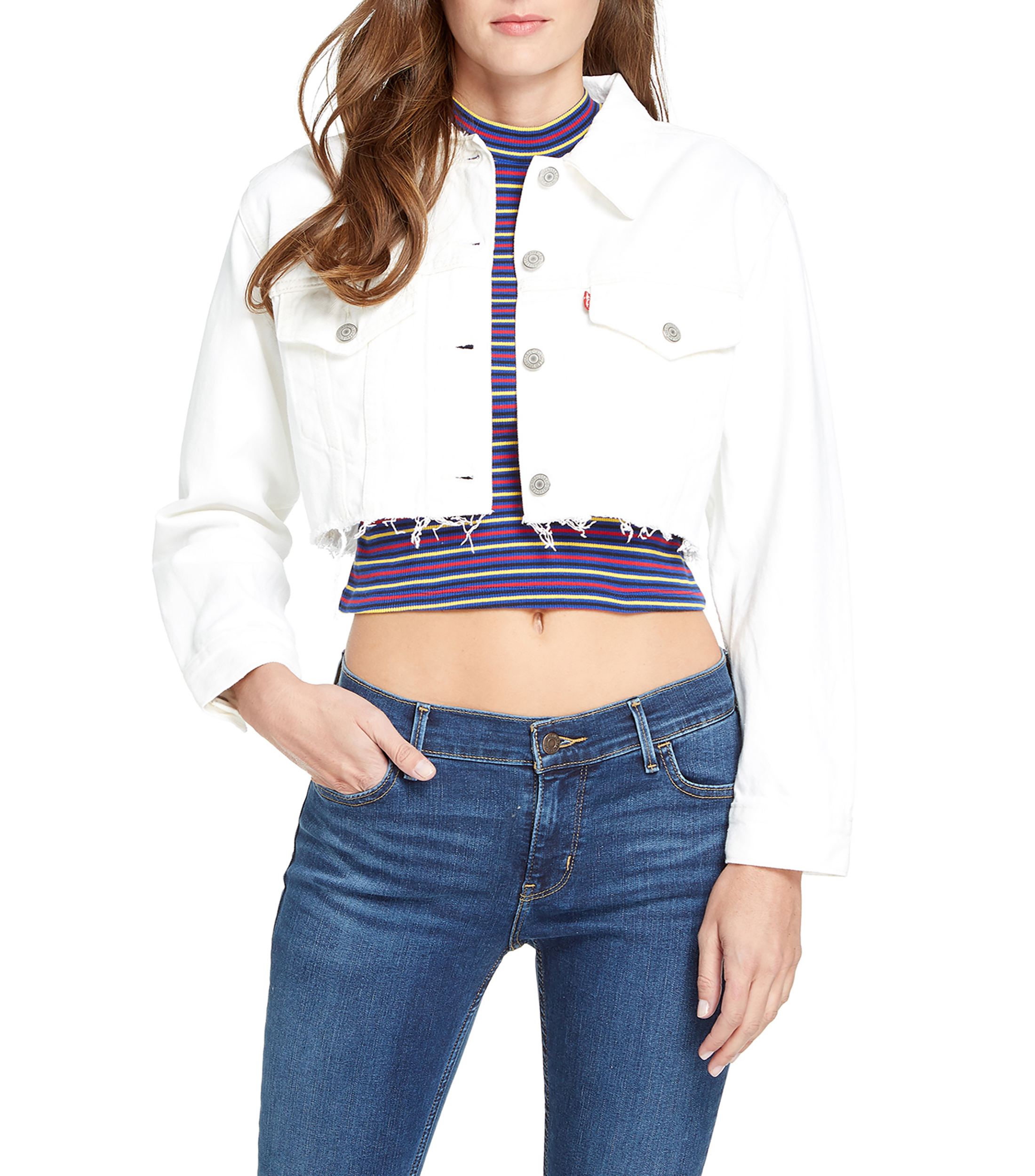 Chamarra De Mezclilla Cropped Flash Sales, UP TO 54% OFF |  www.editorialelpirata.com