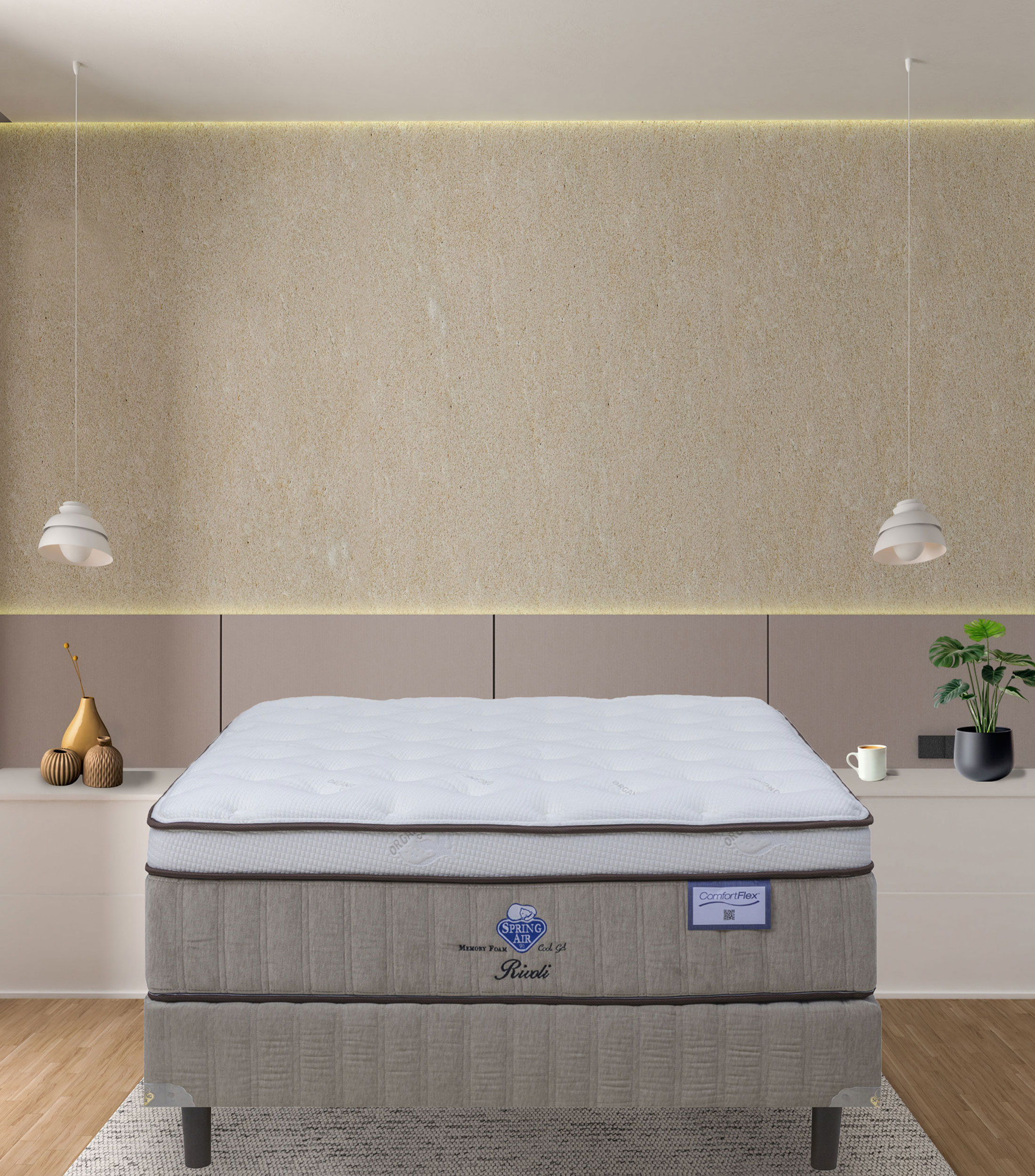 Box Individual Rivoli en textil