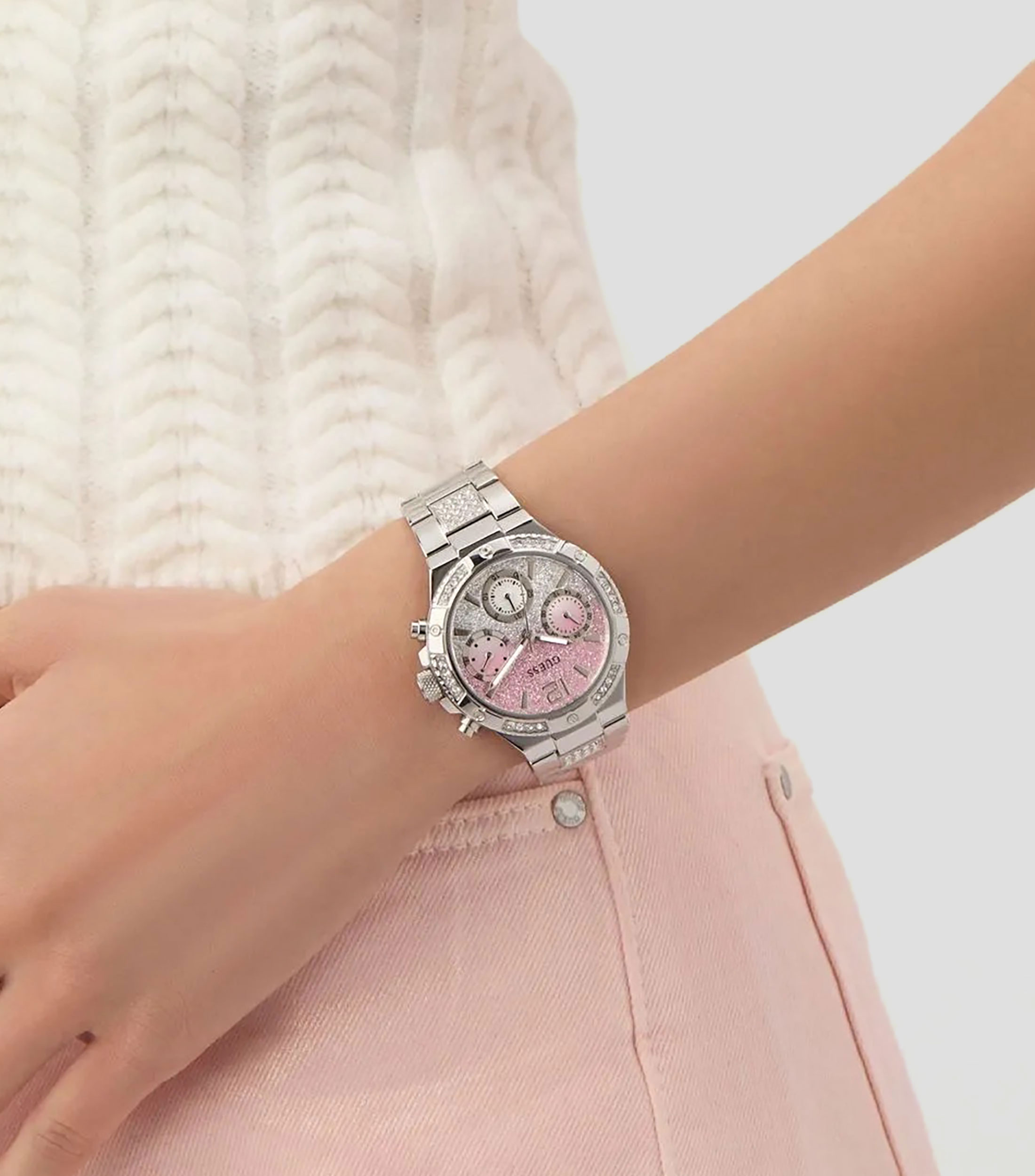 Reloj para Mujer Harlow casual plateado
