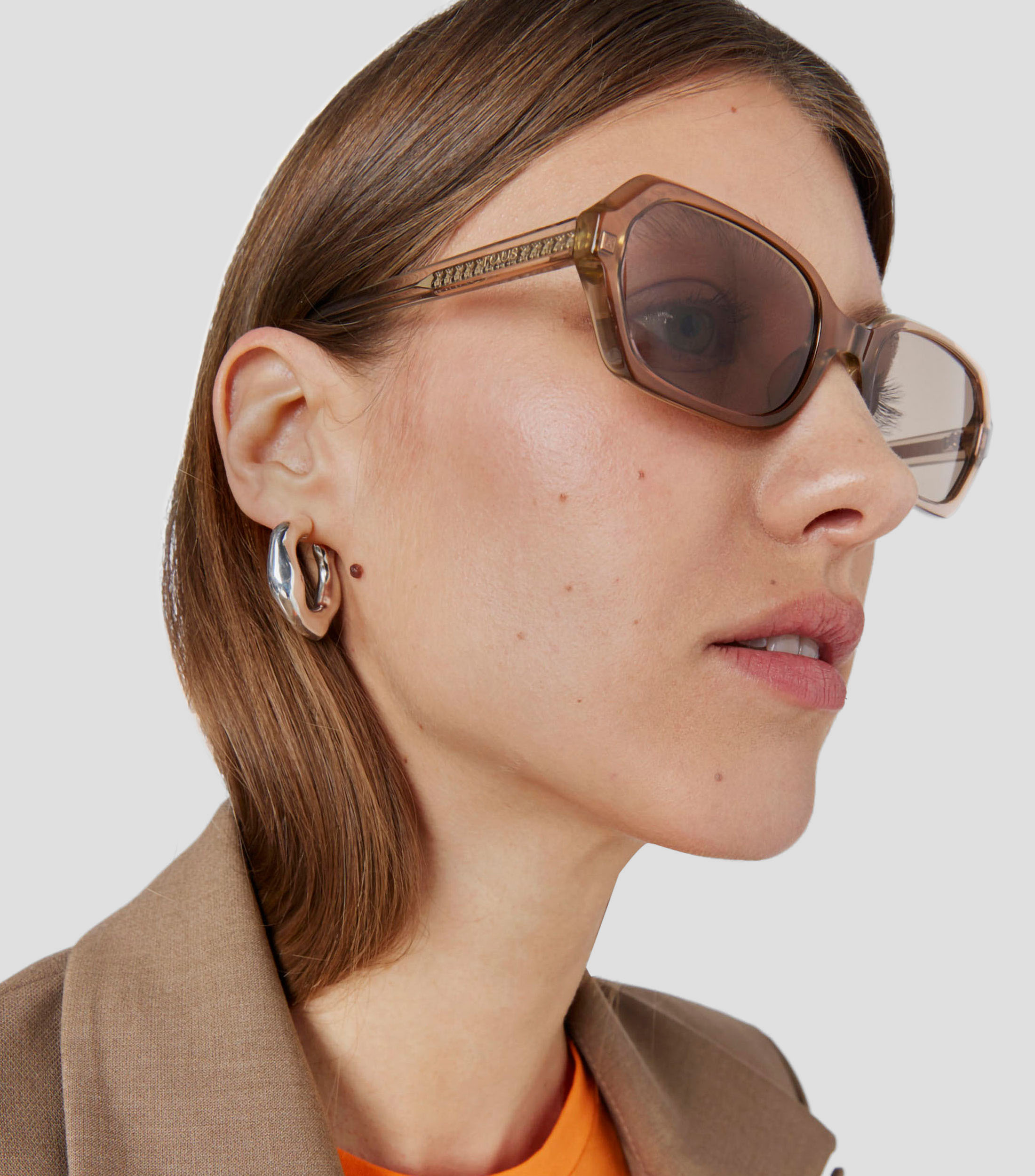 Lentes de sol Pale Oval Mujer