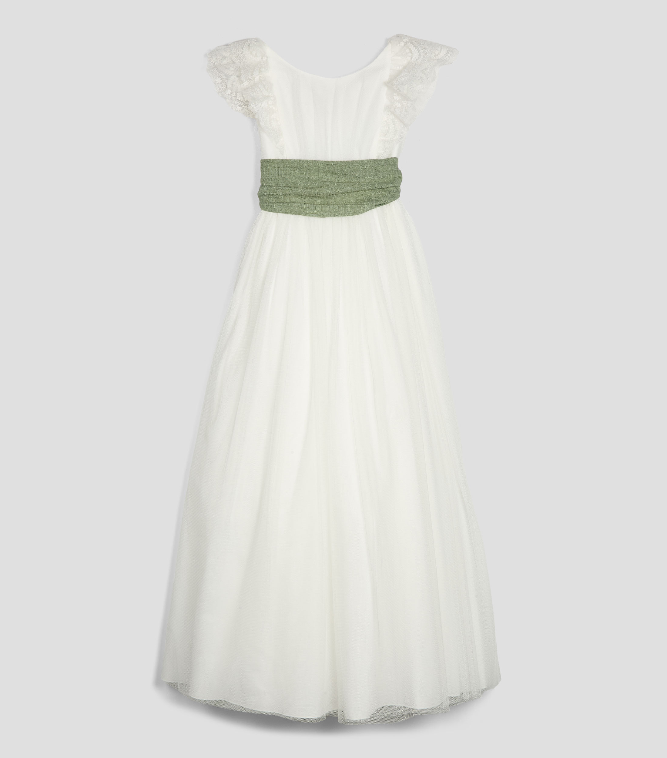 Vestido de primera comunión liso Niña