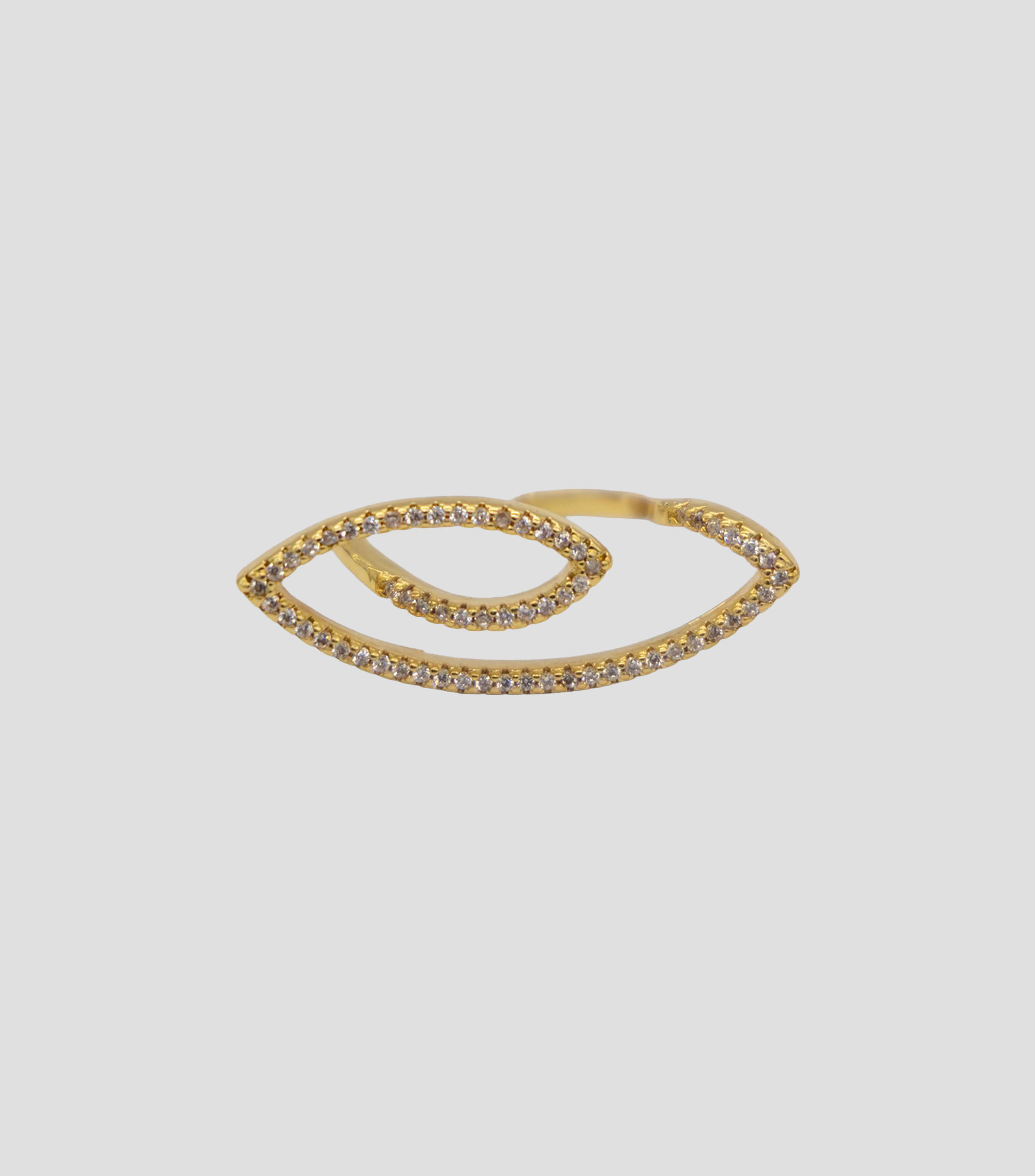 Anillo minimalista con circonia Mujer