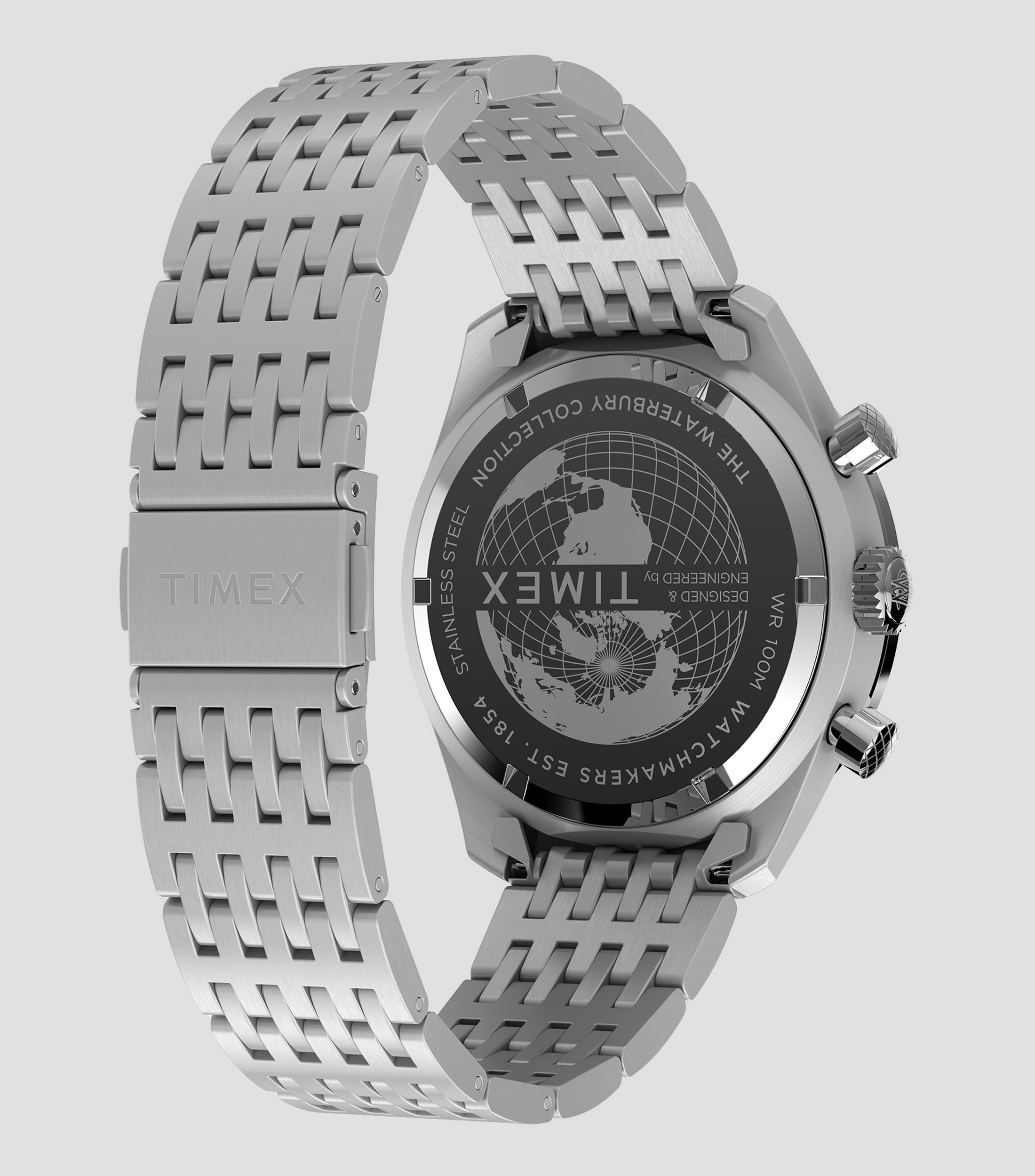 Reloj para Hombre The Waterbury Crono Casual, Plateado