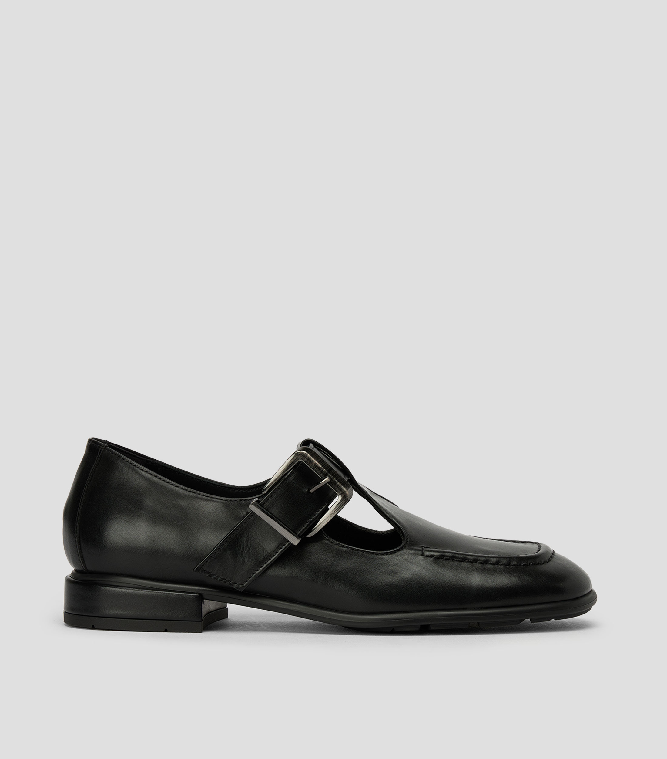 Zapatos casuales Mary Jane en piel Mujer