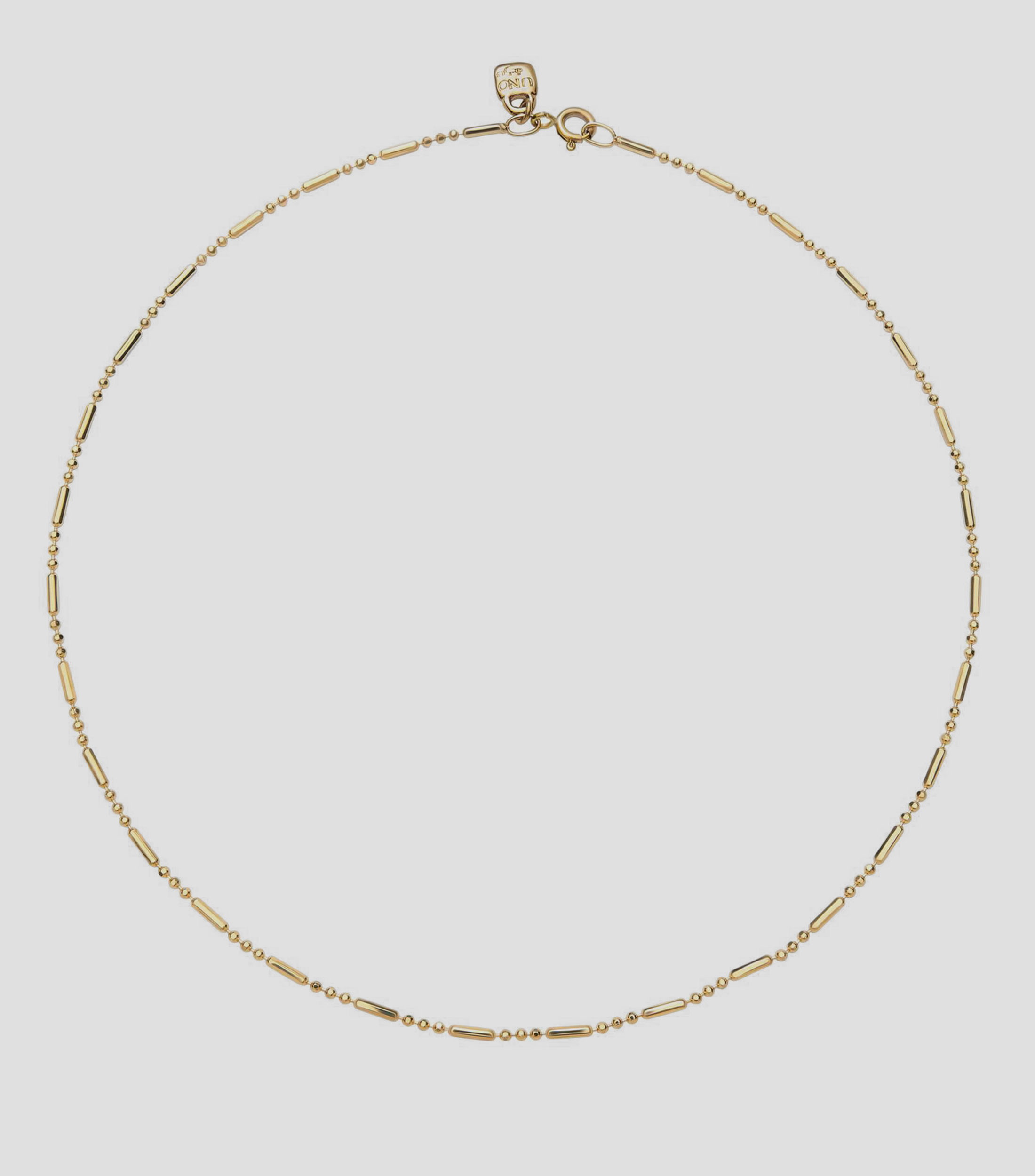 Cadena corta con bolitas Unisex