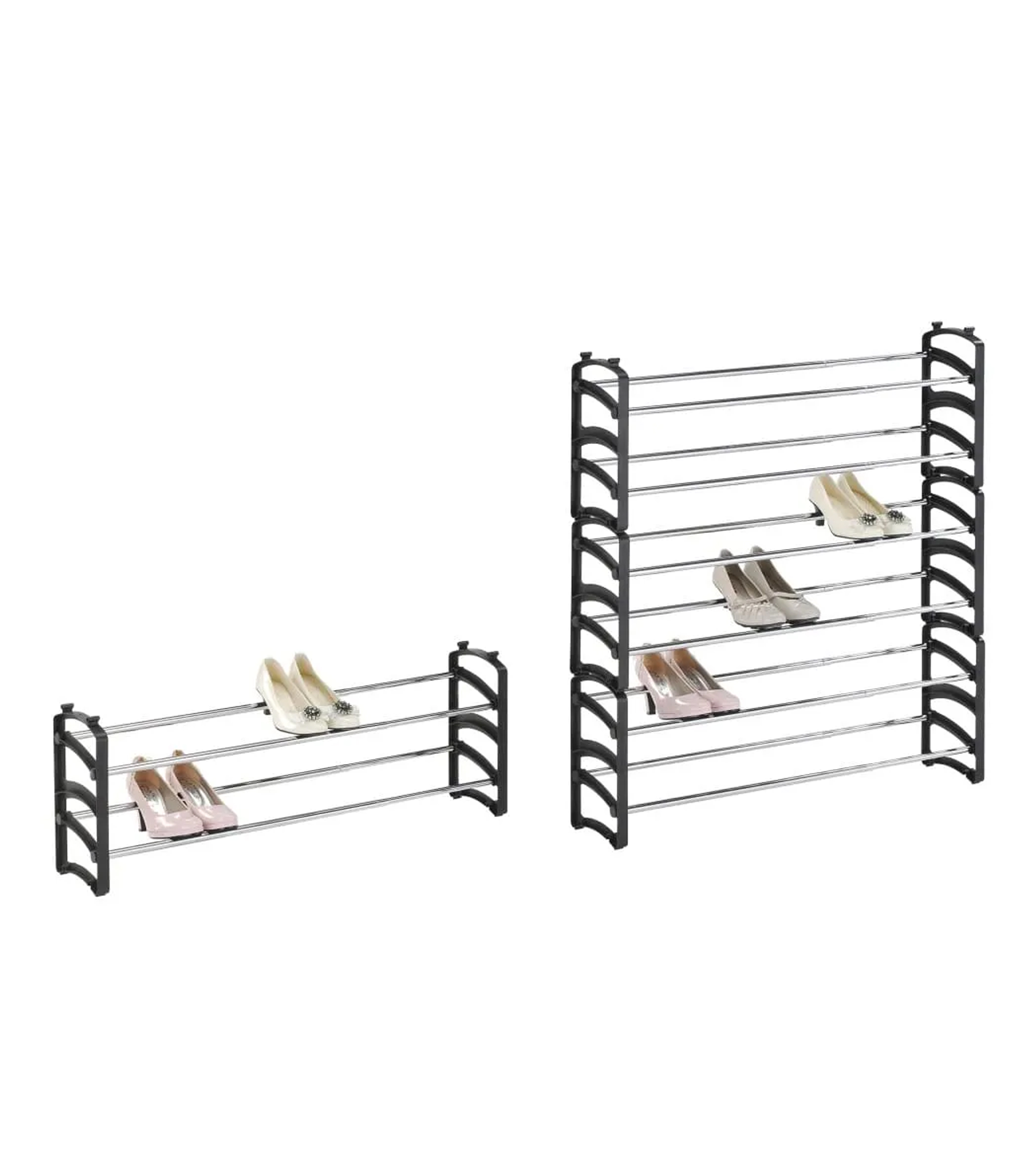 Zapatera Apilable Expandible 2 Niveles