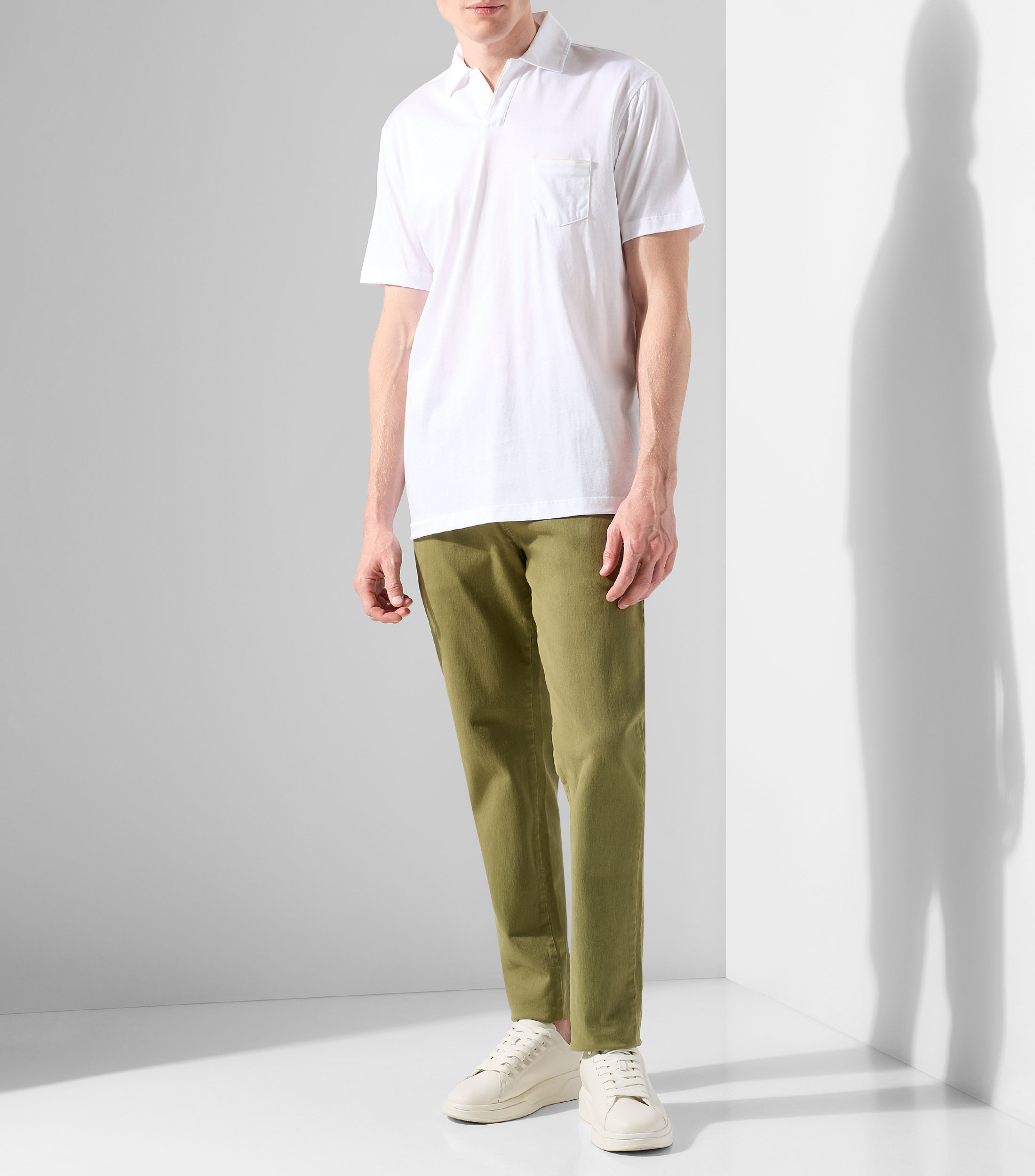 Playera tipo polo de manga corta Hombre