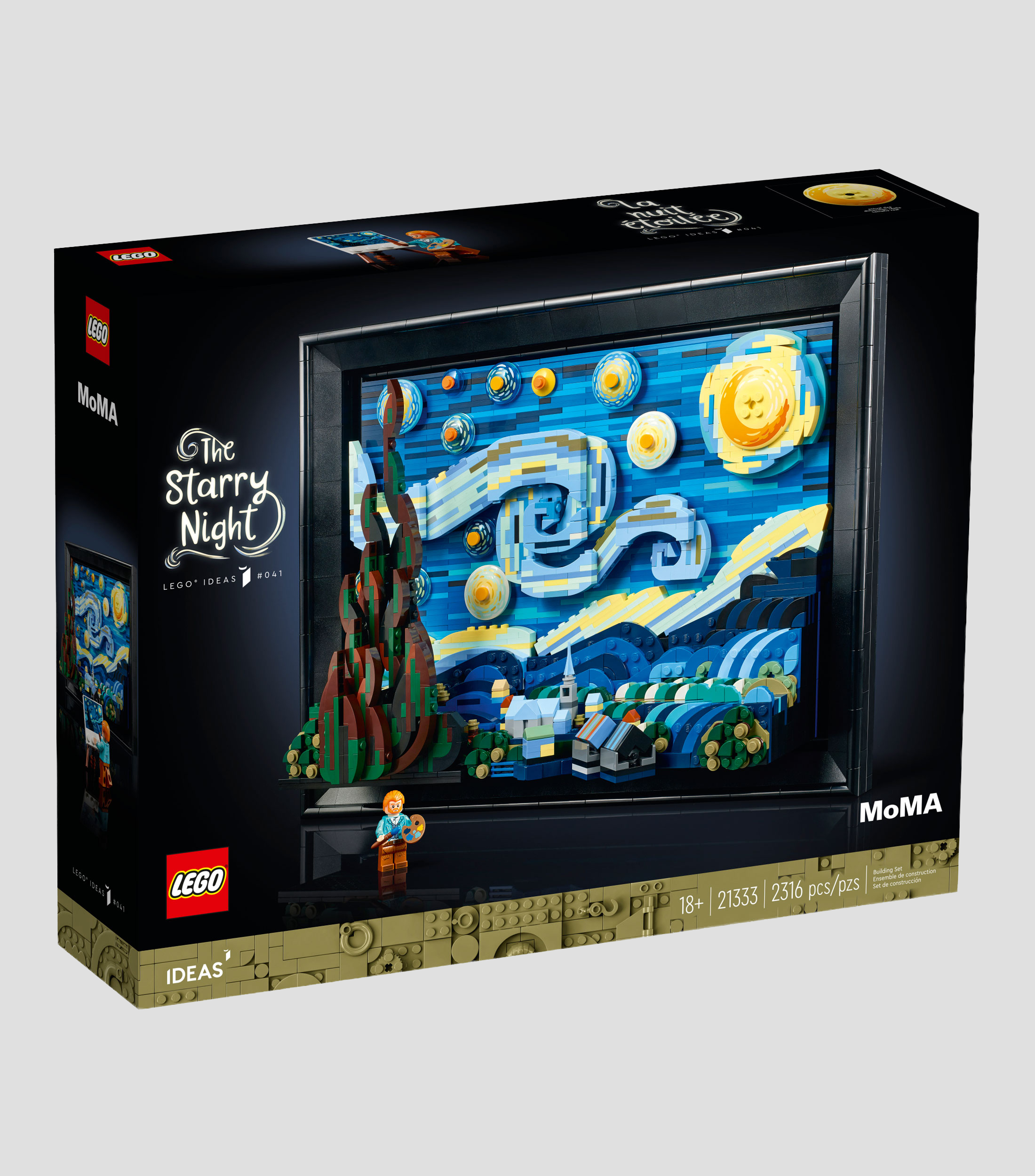 Lego Ideas Vincent van Gogh La Noche Estrellada 21333