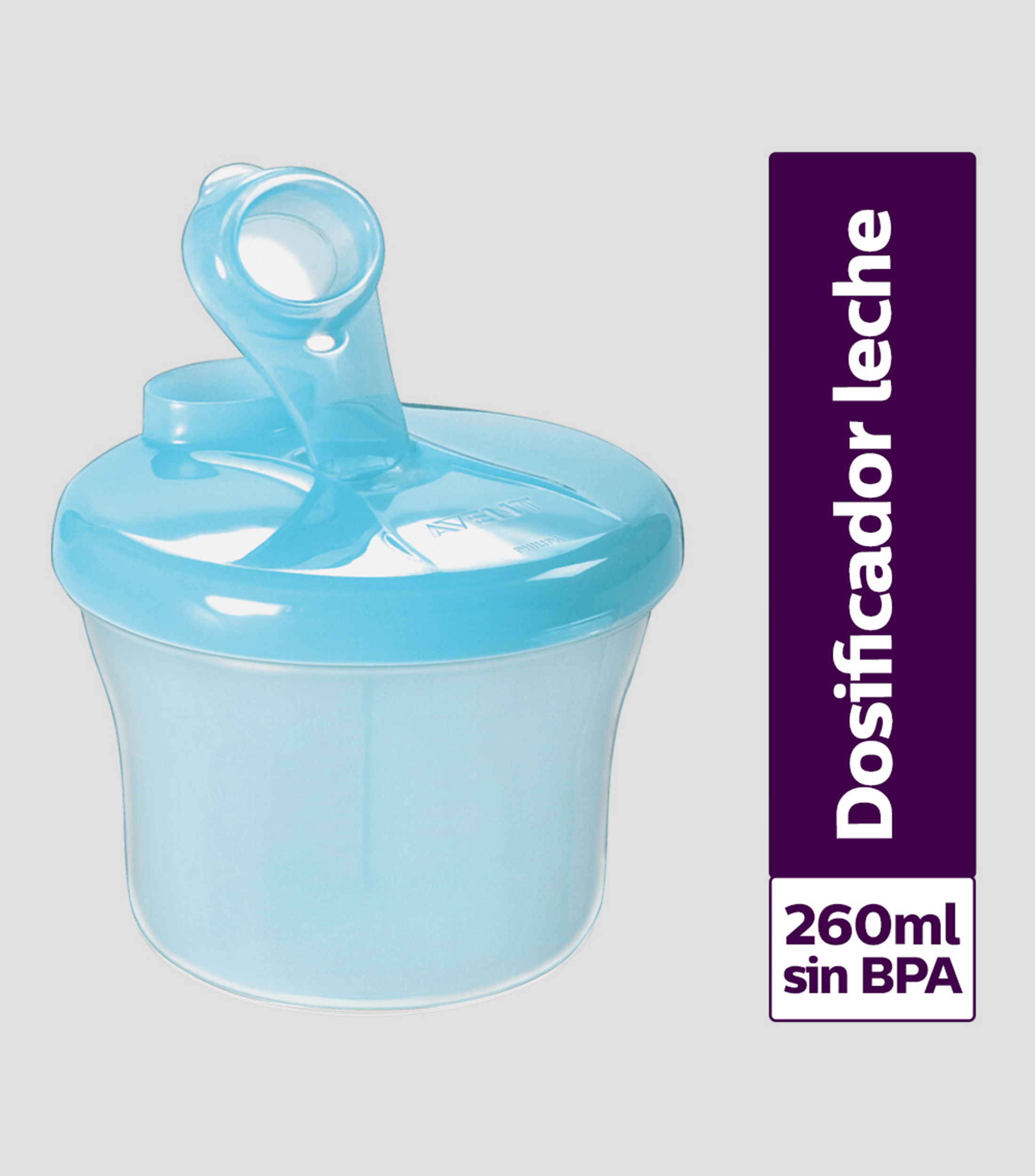 Dosificador de Leche Azul