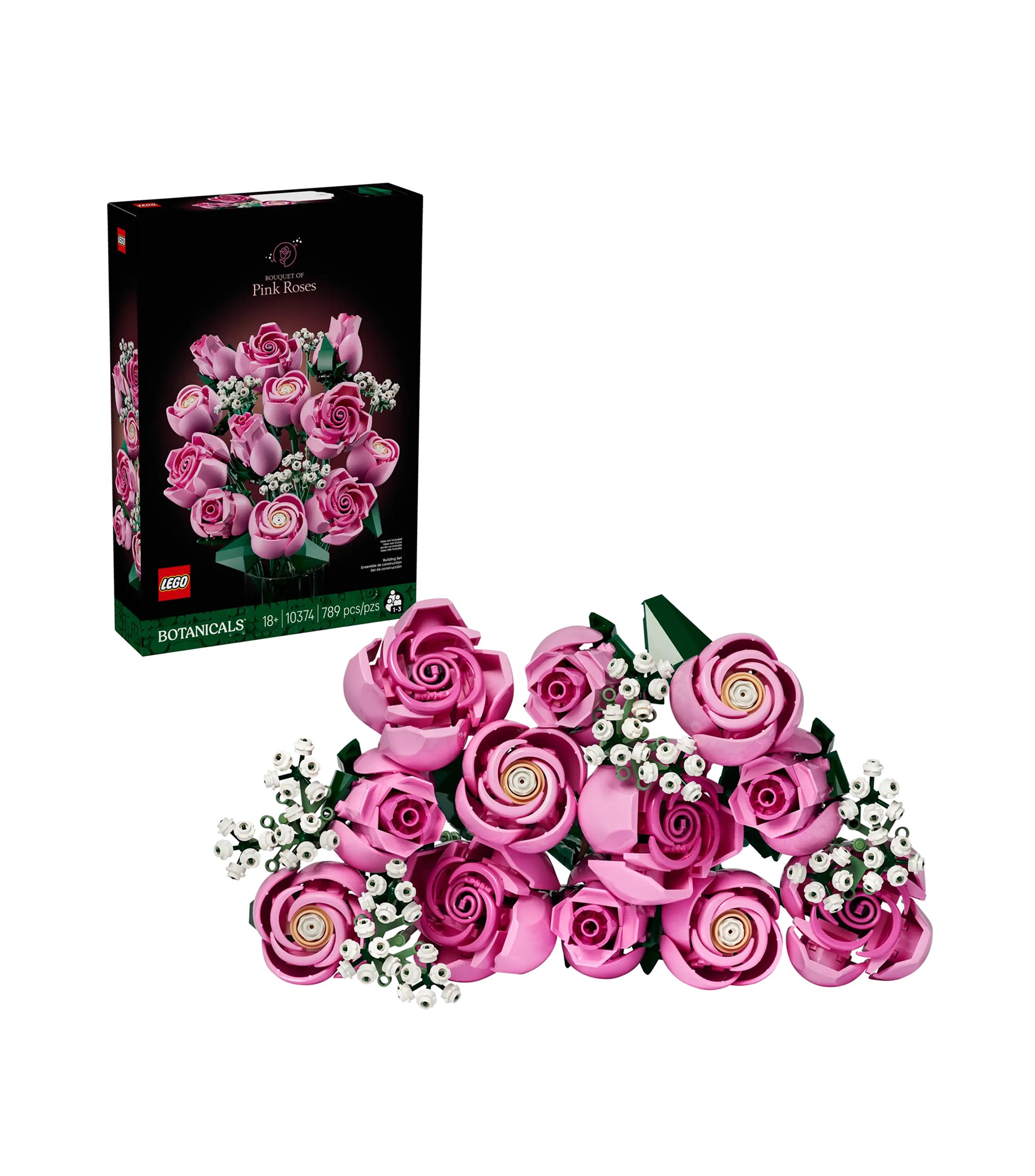 Lego Botanicals Ramo de Rosas Rosadas