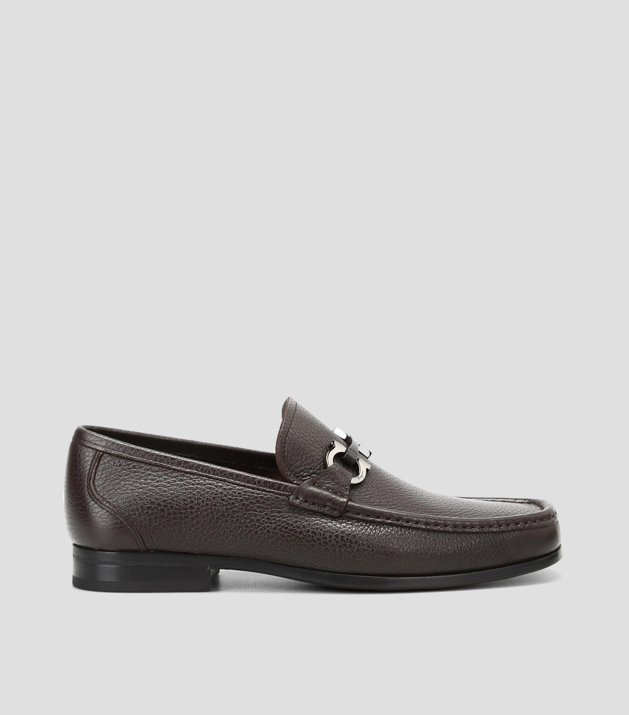 Mocasines ornamento doble Gancini Hombre