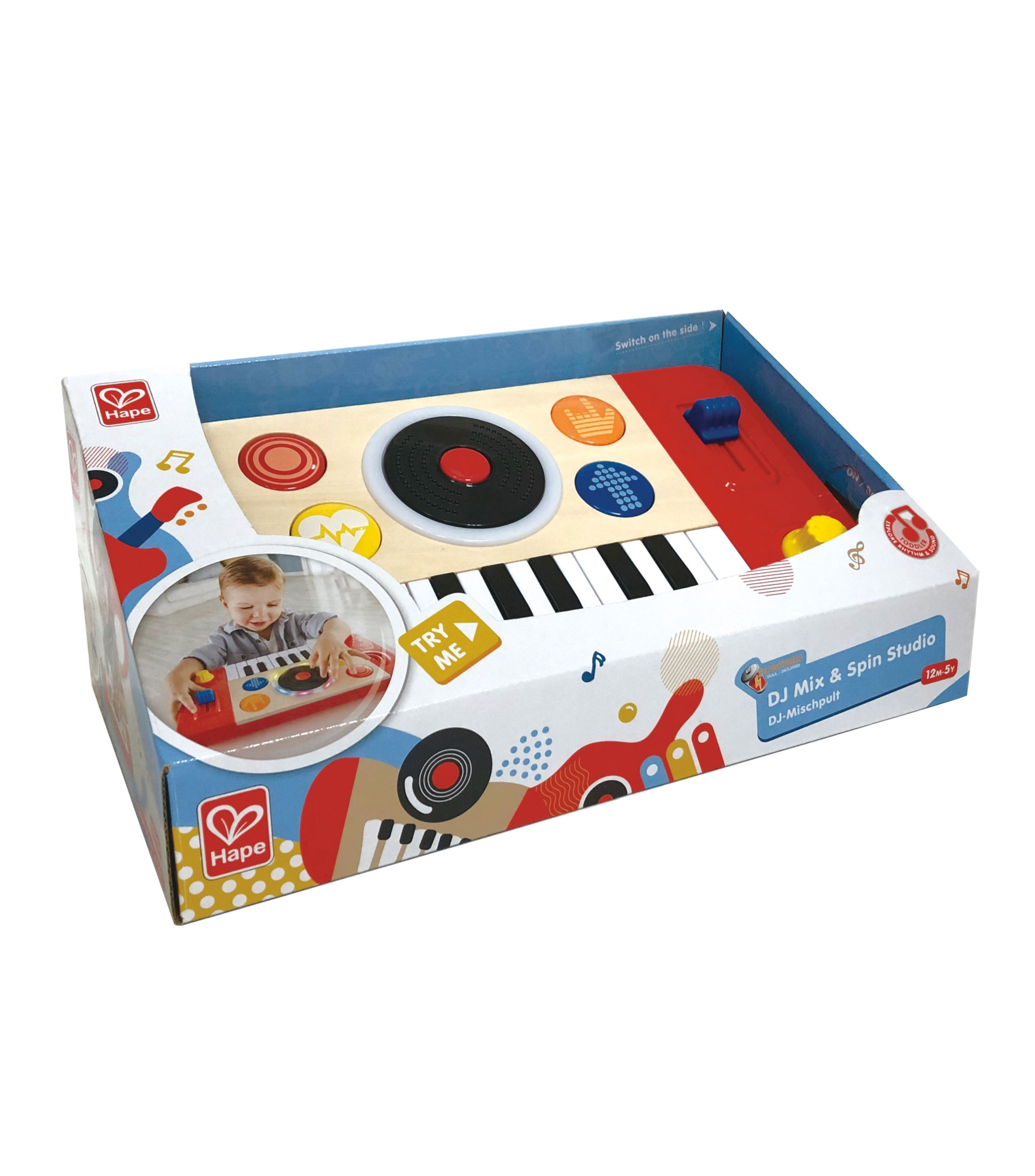 Juego de DJ de Mezcla y disco de vinilo