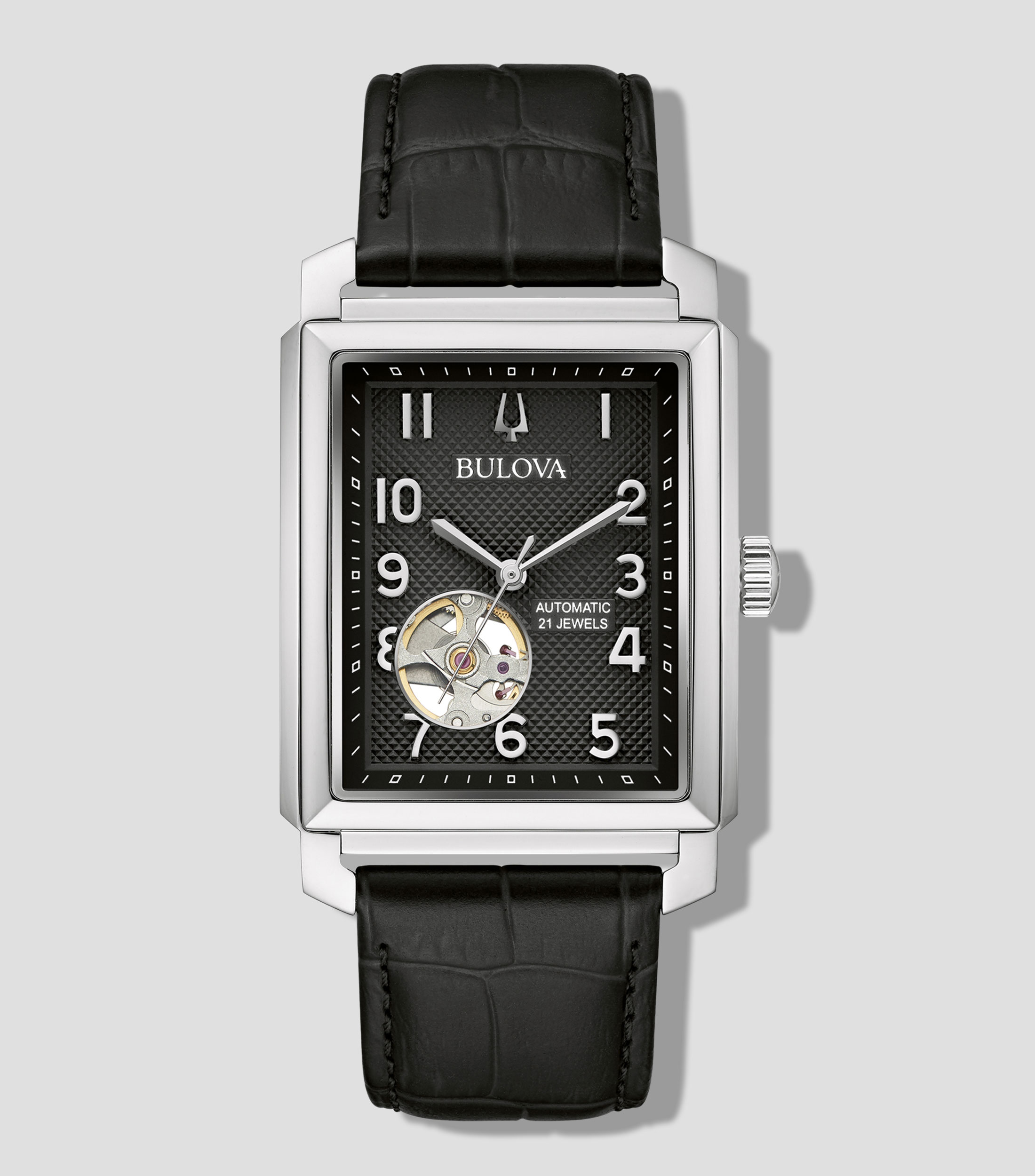 Reloj para hombre Tank Automatic de Vestir Plateado