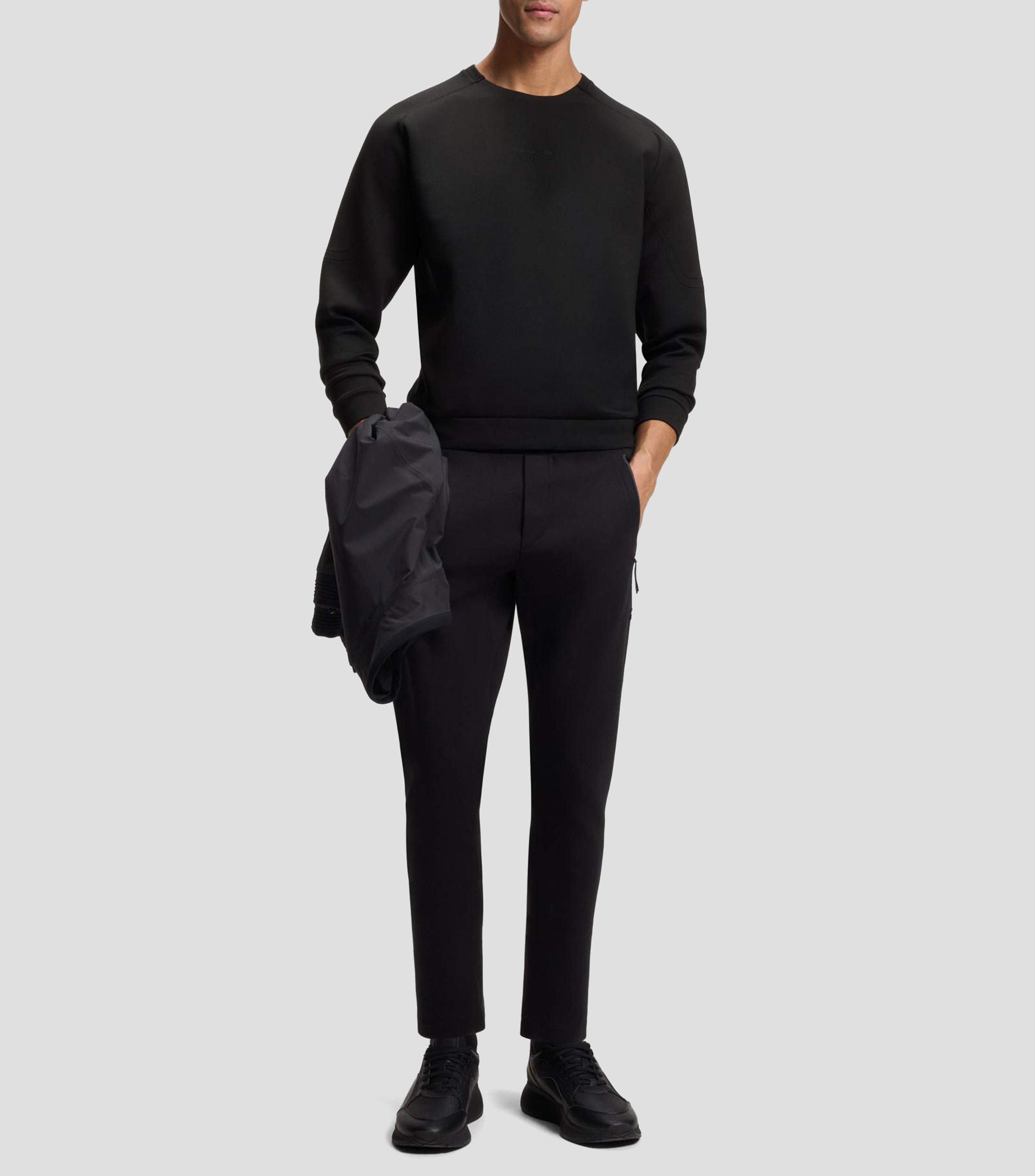 Sudadera Porsche x Boss con logo reflectante Hombre