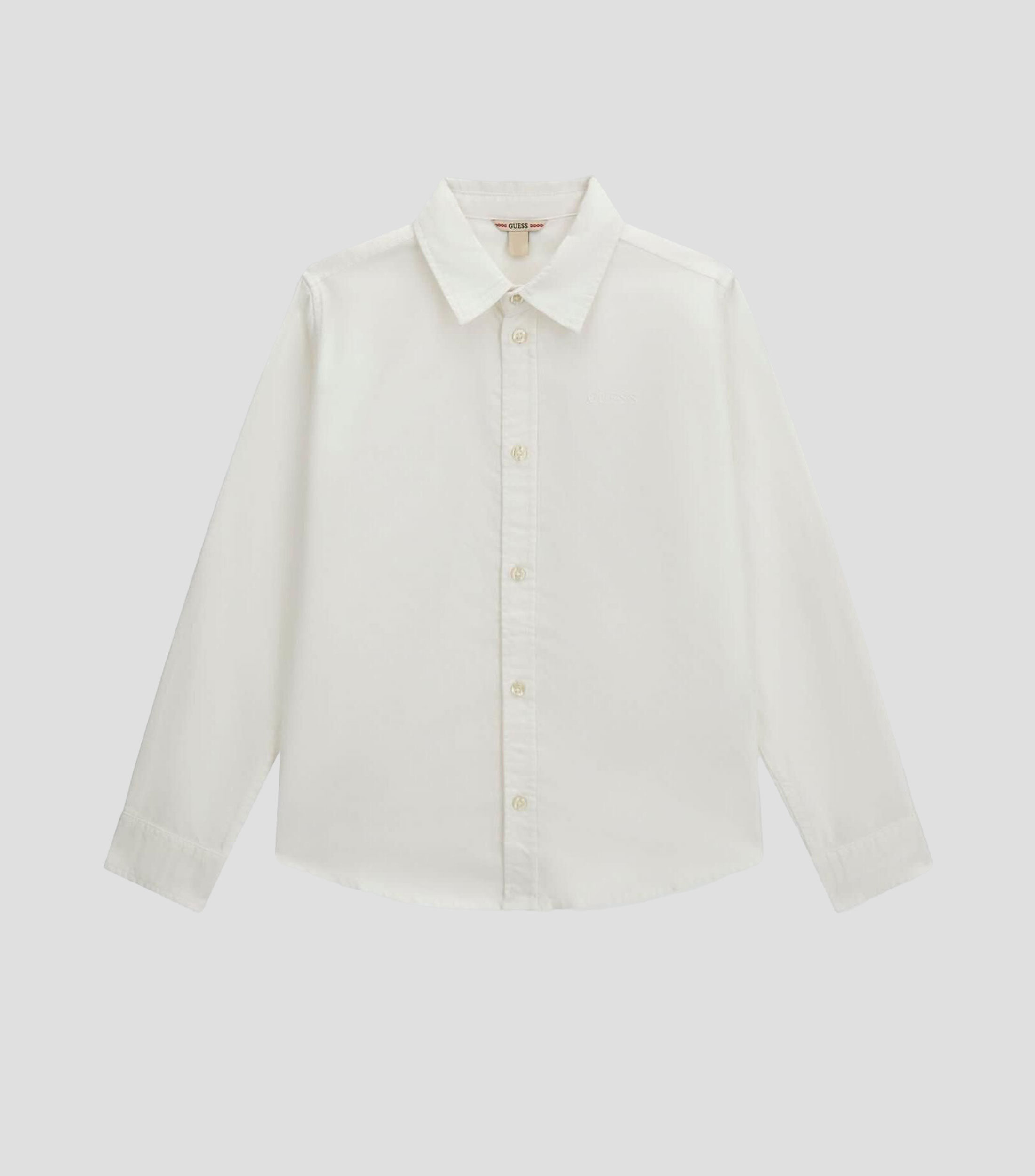 Camisa lisa manga larga Niño