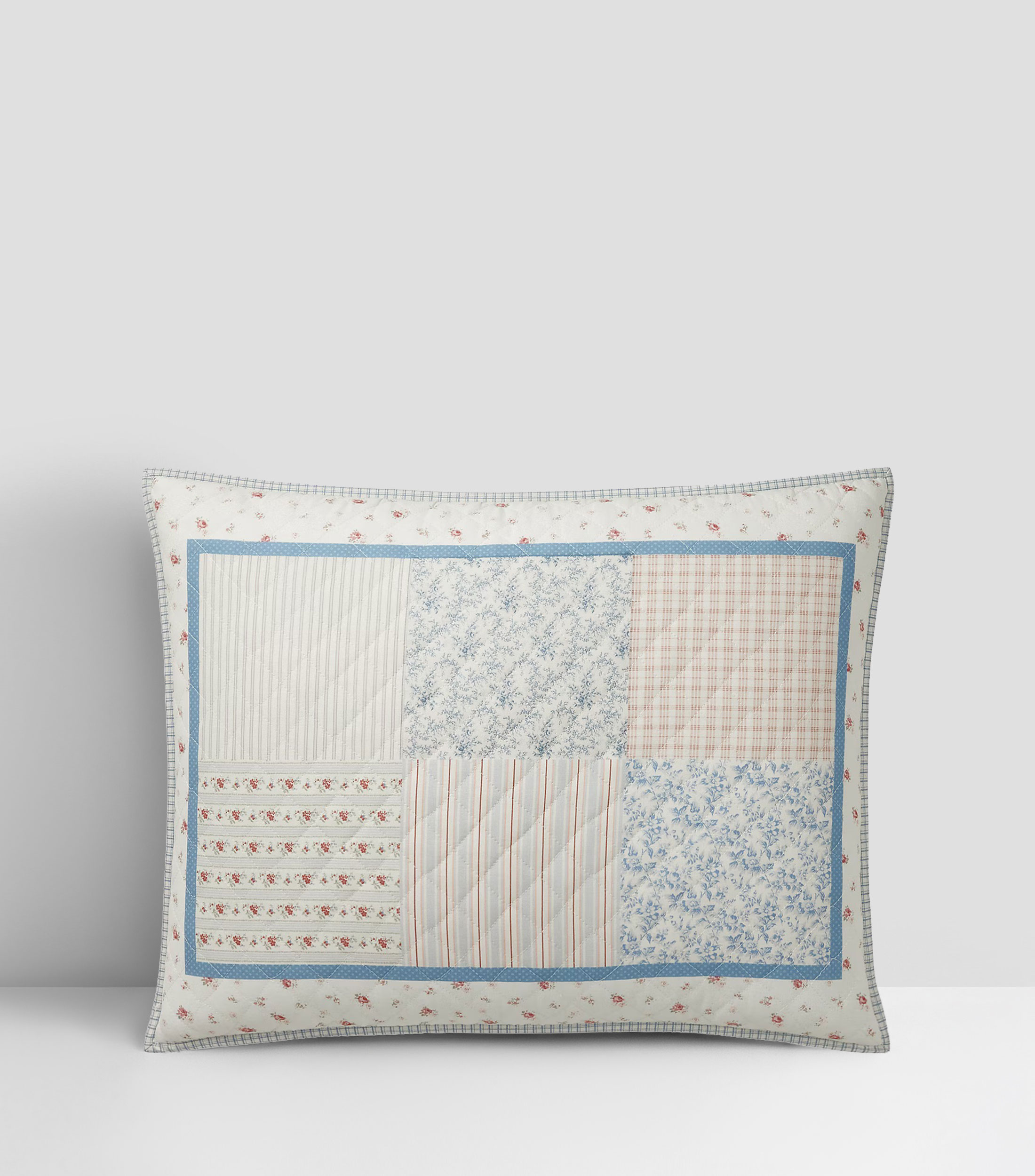 Funda para almohada Estándar en algodón Marissa multicolor
