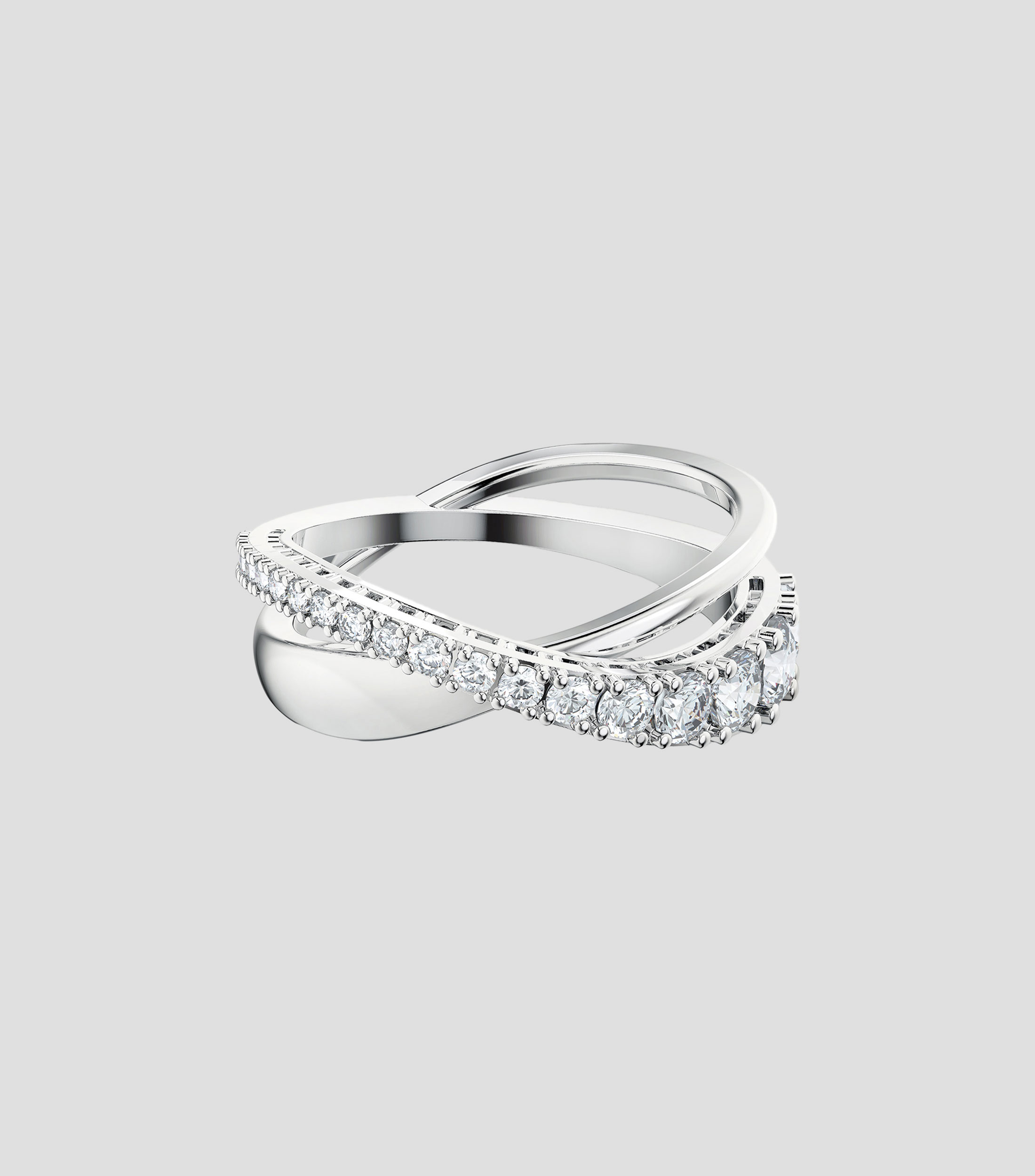 Anillo Swarovski Rodio Mujer Talla: 55