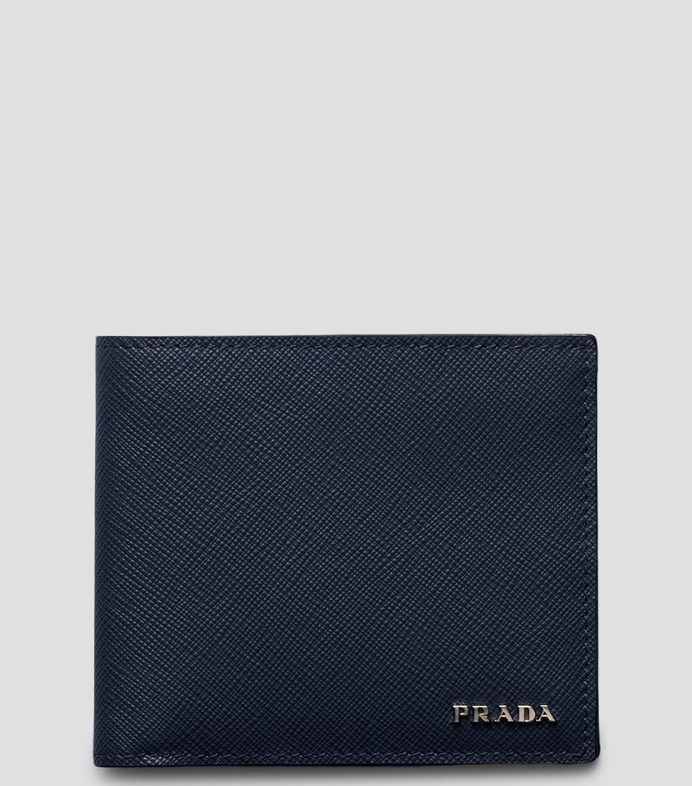 Cartera bifold de piel fantasía Hombre