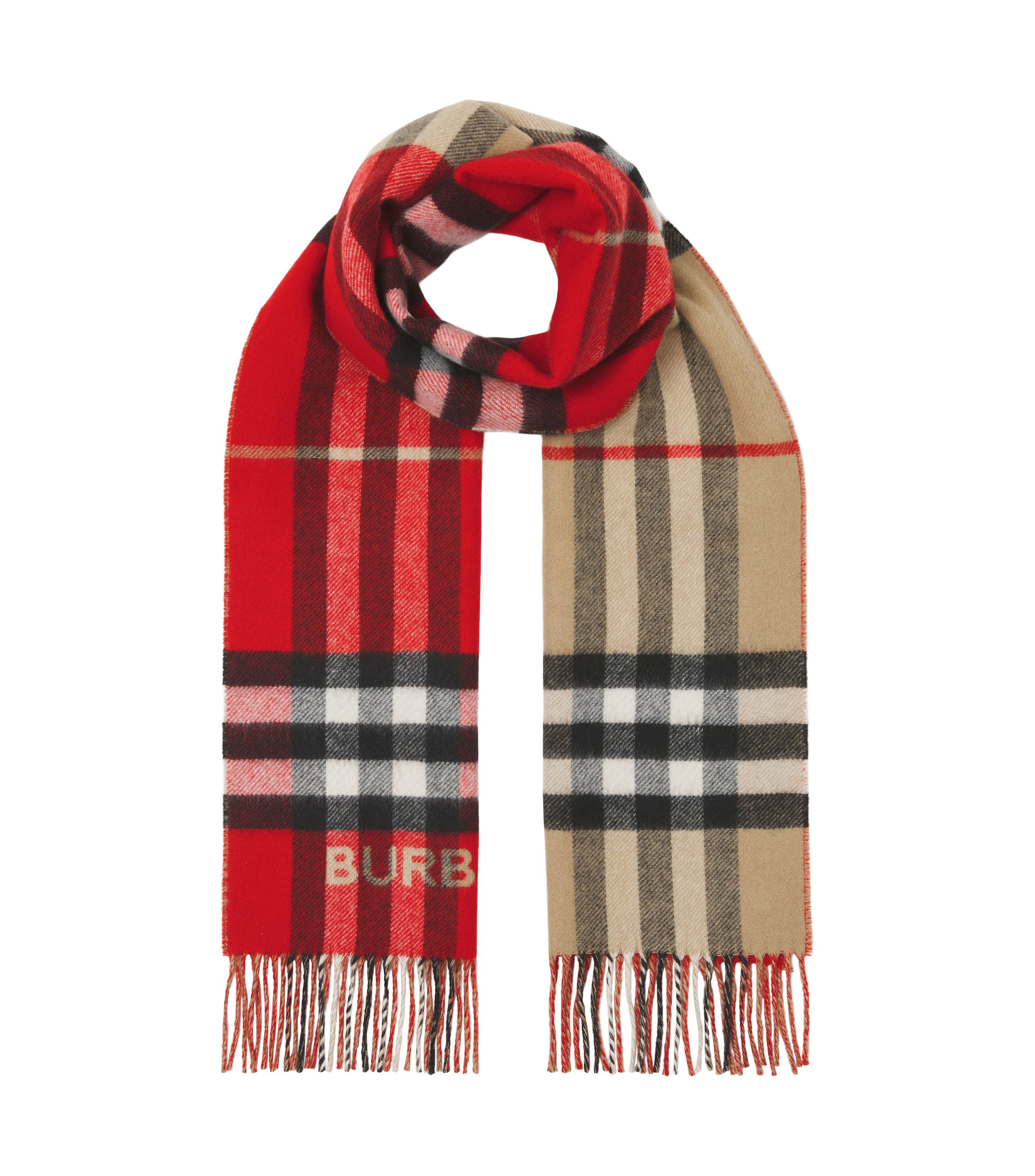 bufanda burberry gris