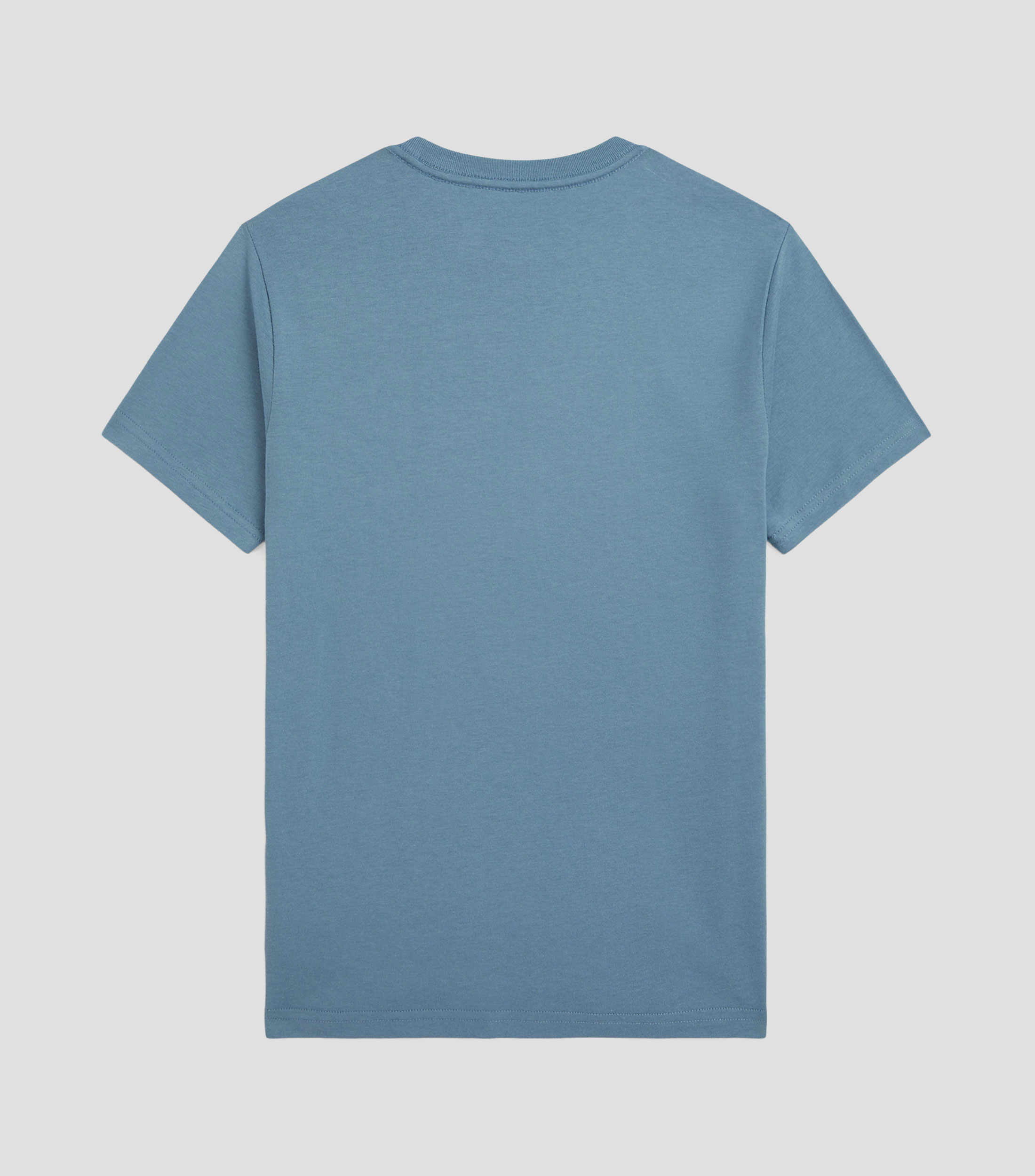 Playera de cuello redondo con manga corta estampada Niño