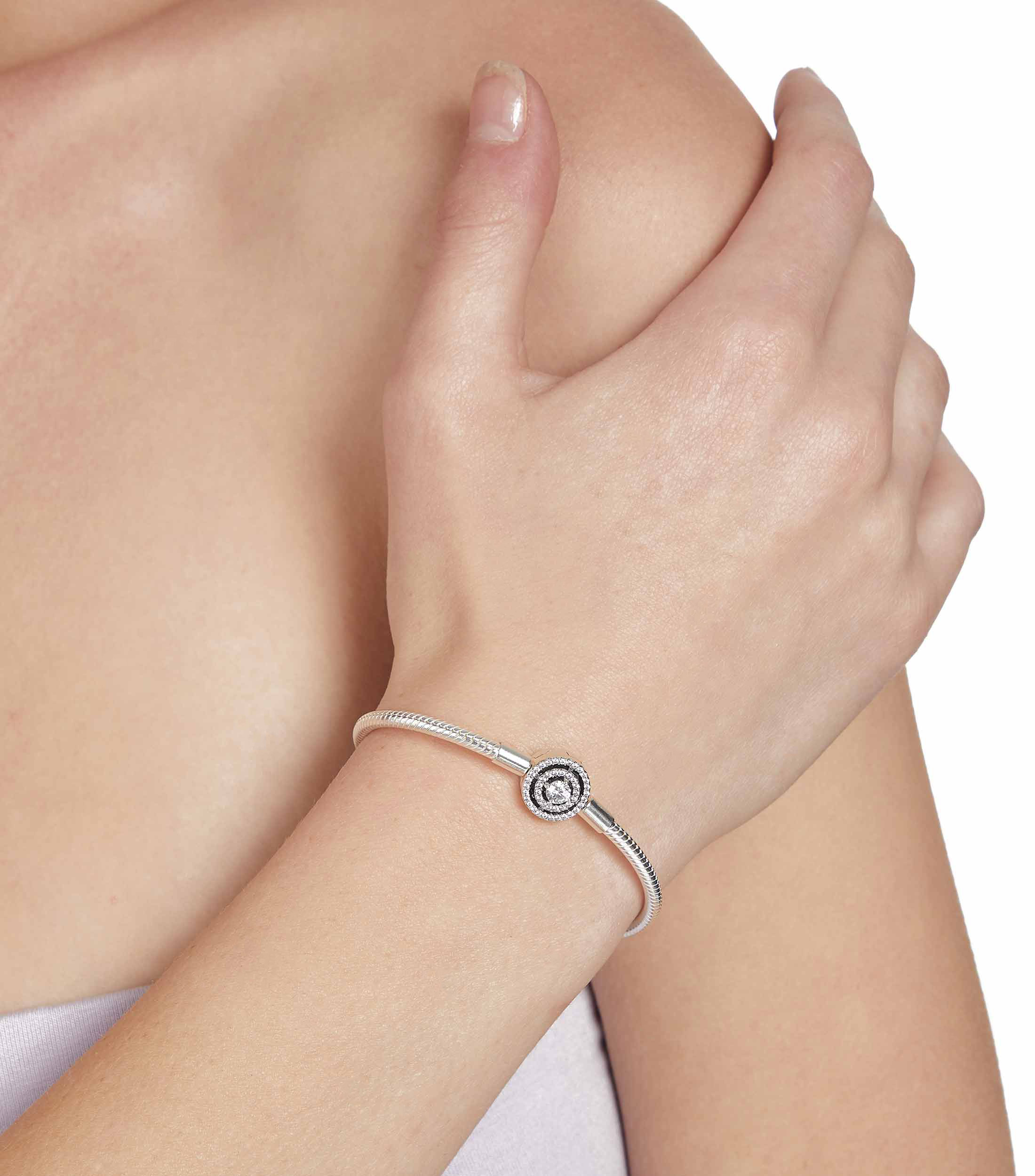 Brazalete Pandora Moments Halo con Zirconia Cúbica Mujer