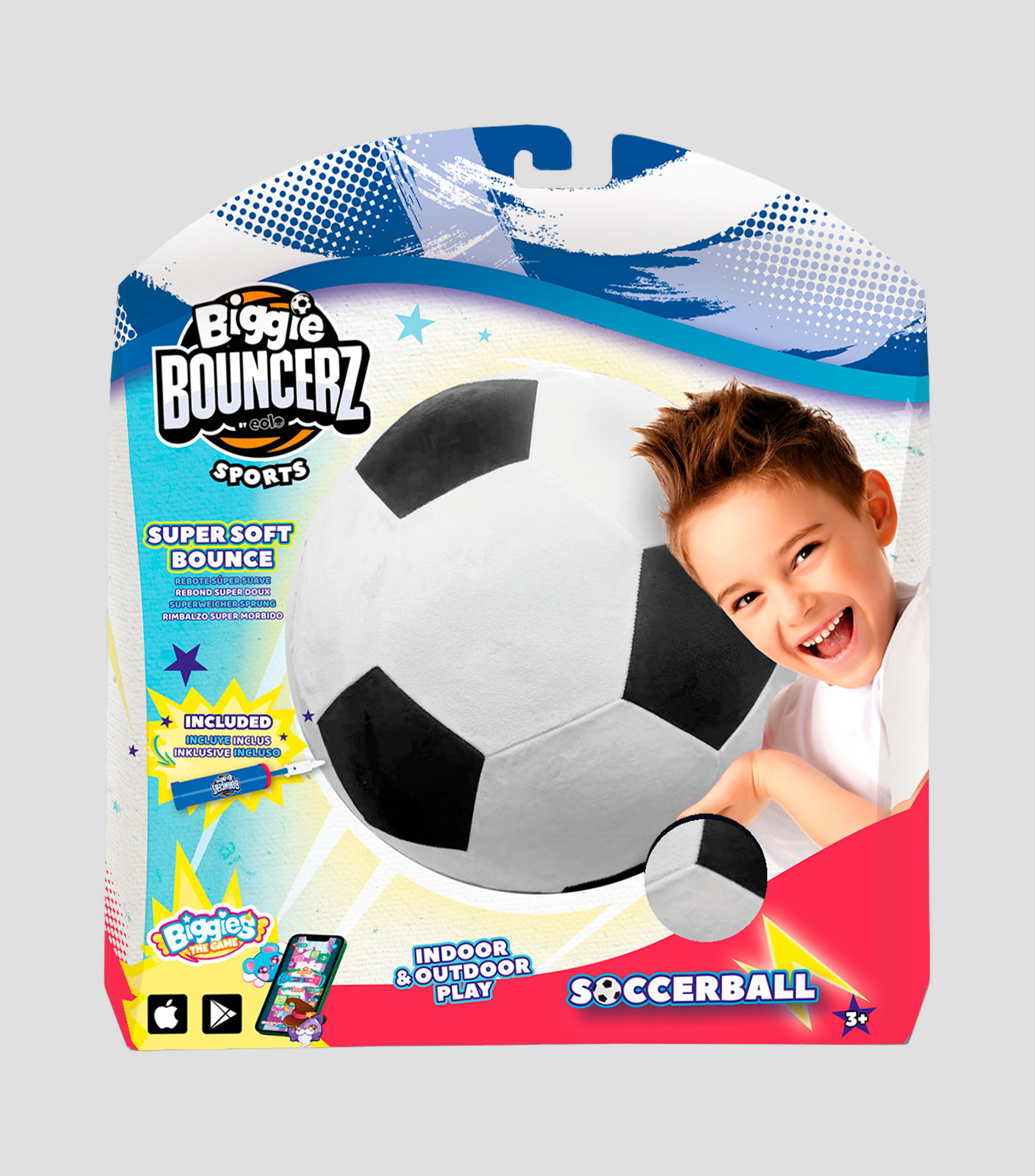 Peluche Pelota Biggie Bouncerz Sports