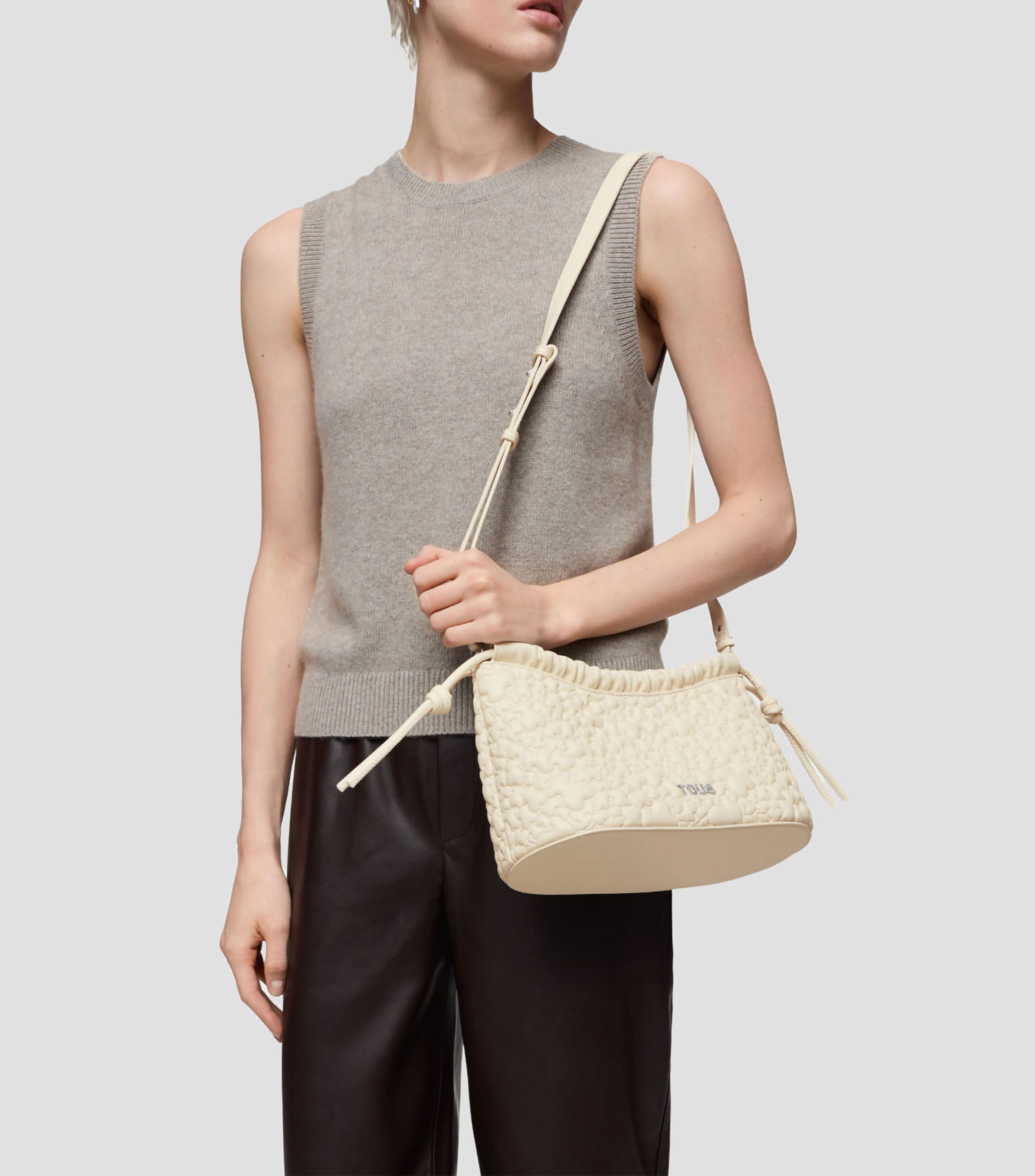 Bolsa Crossbody texturizado Mujer