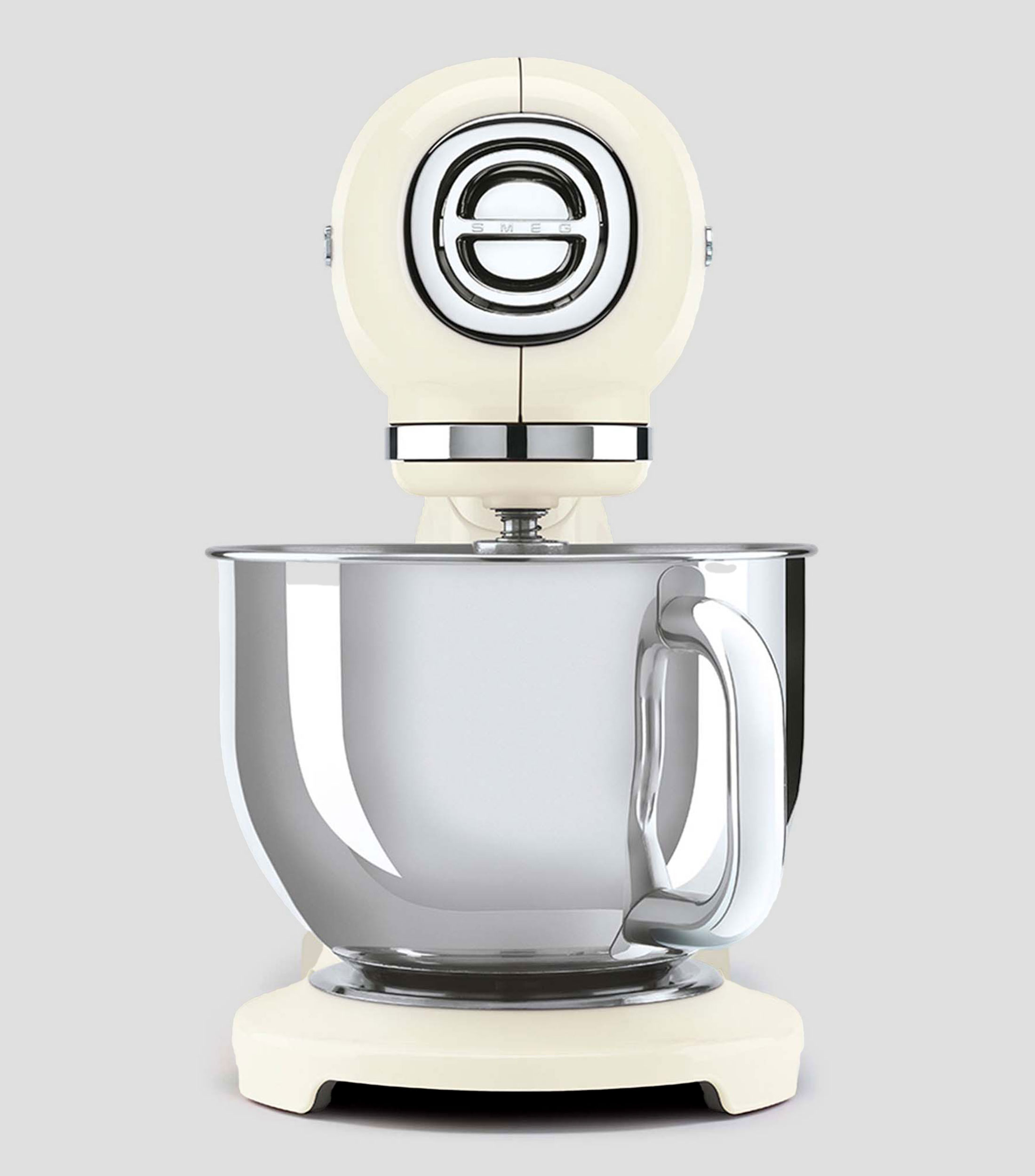 Batidora de pedestal crema