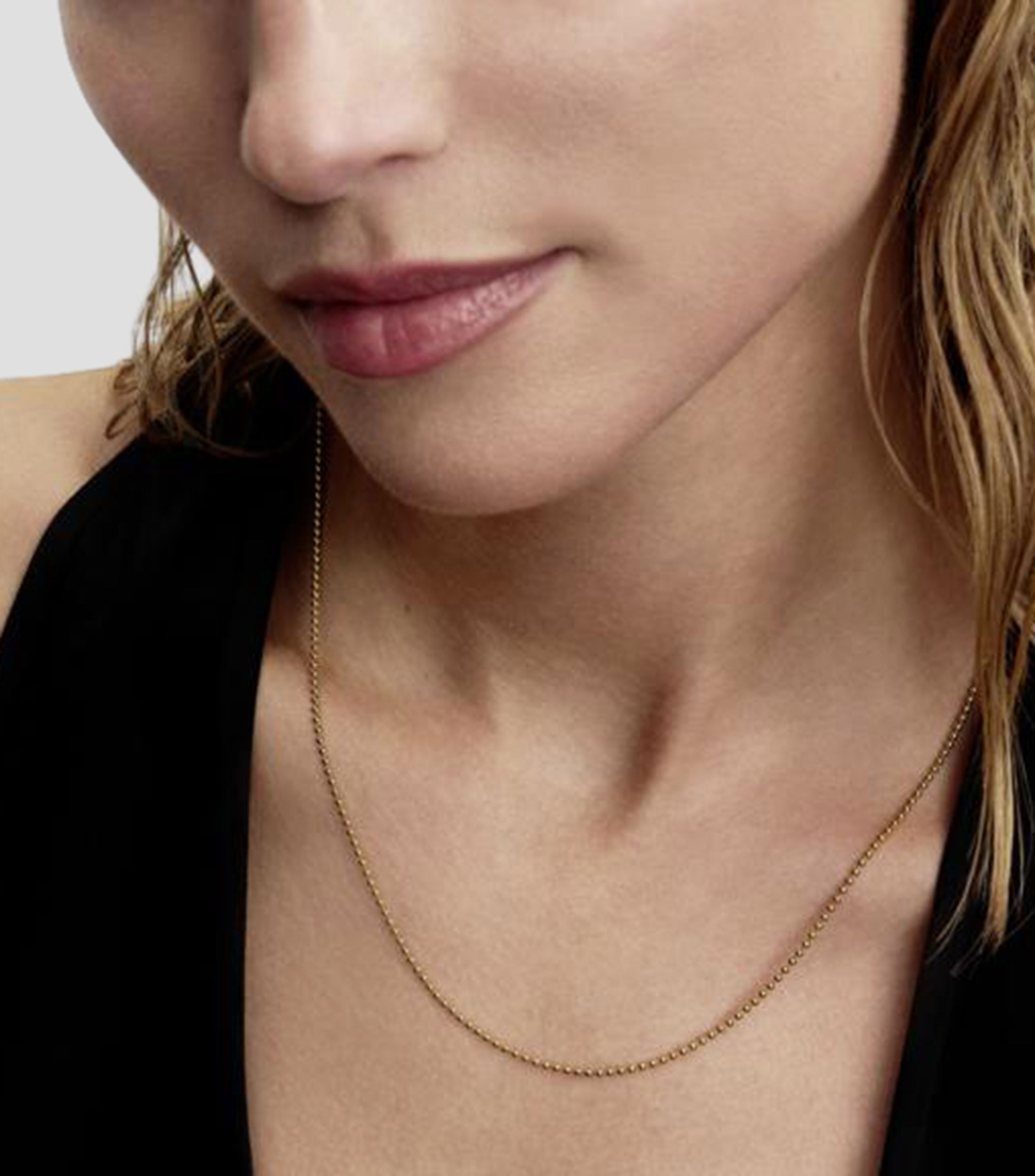 Collar en plata Goldplated Mujer