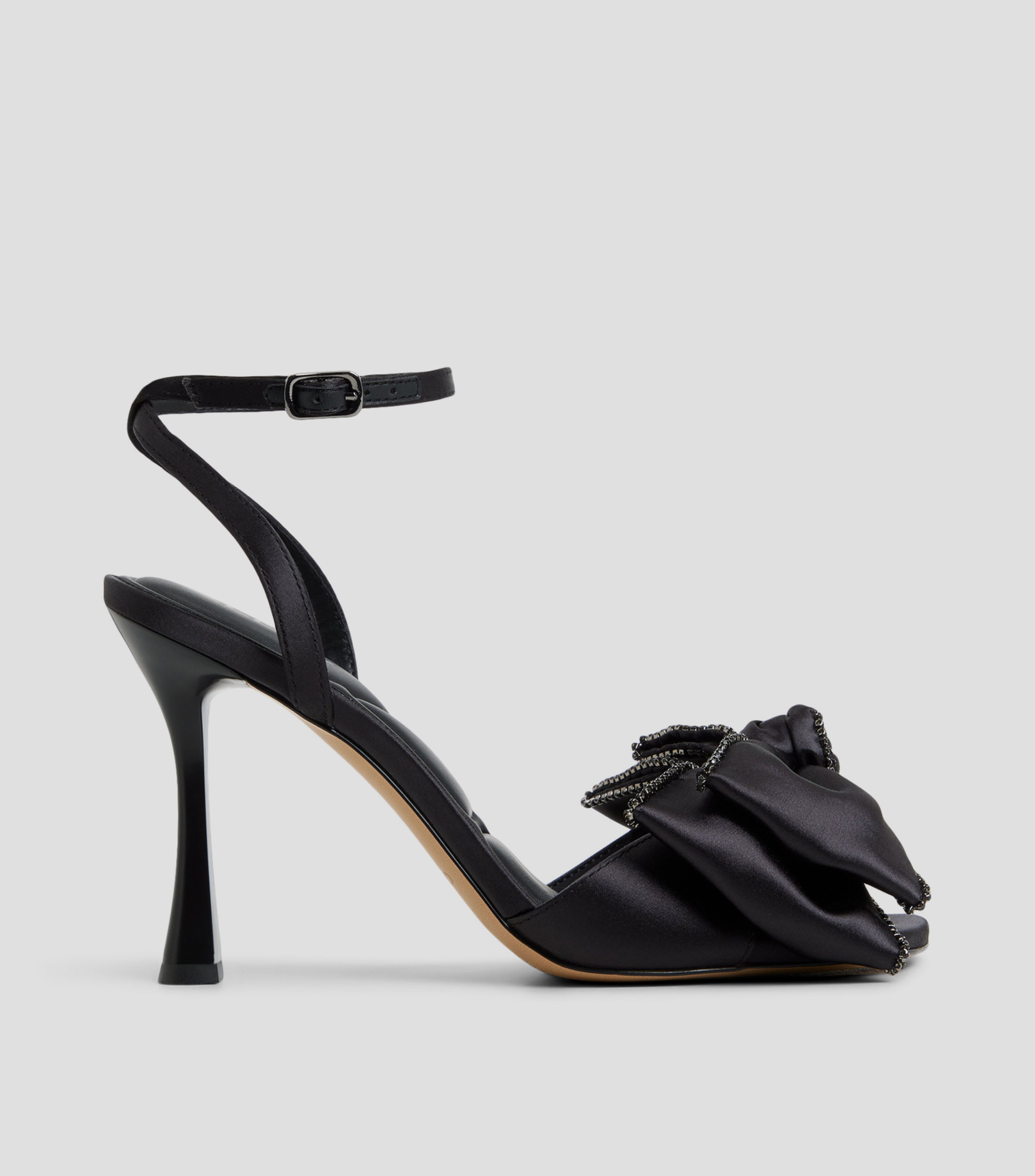 Sandalias de tacón alto cuadrado Mujer