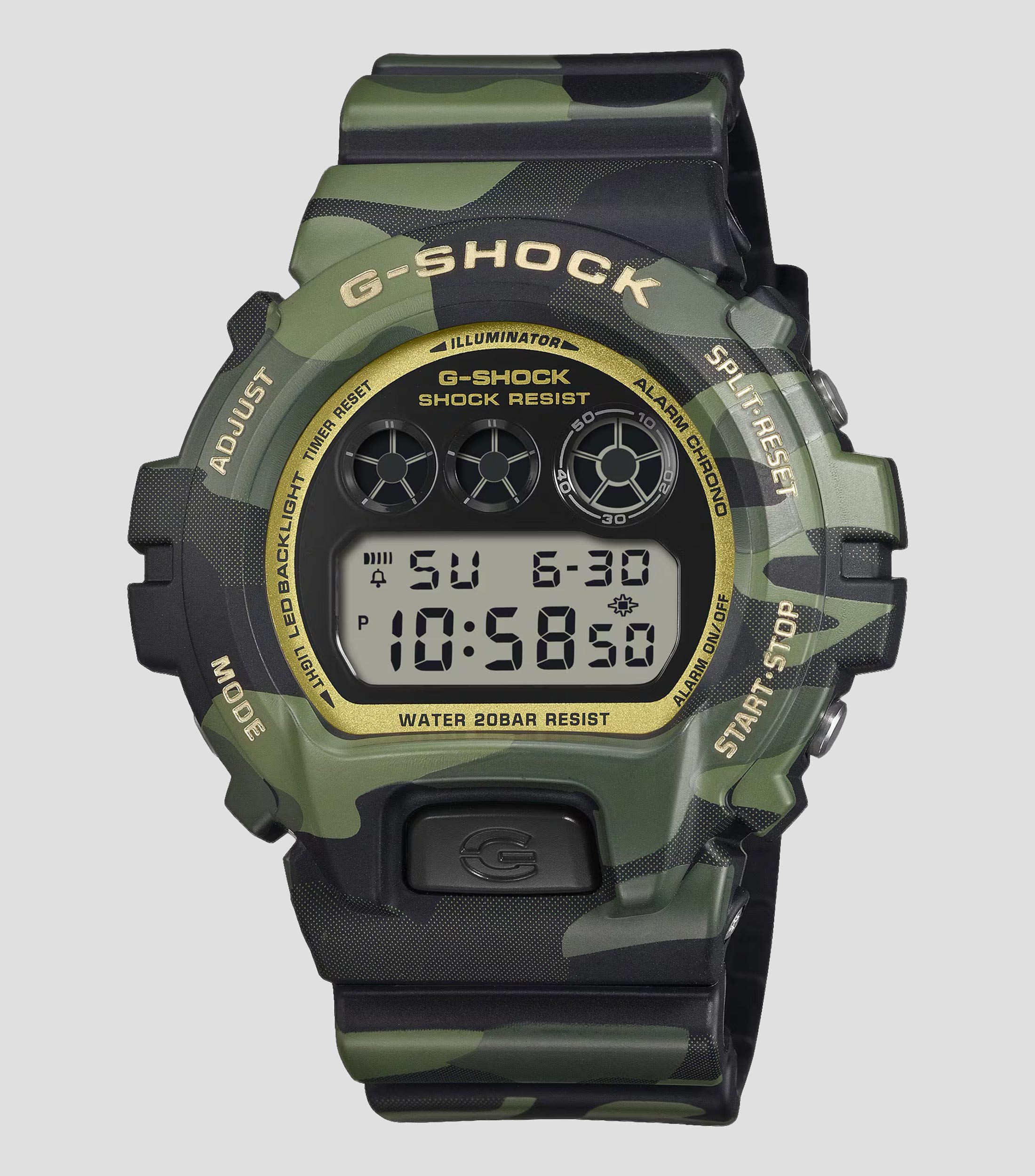 Reloj para hombre G-Shock G-Squad Deportivo Verde, Negro