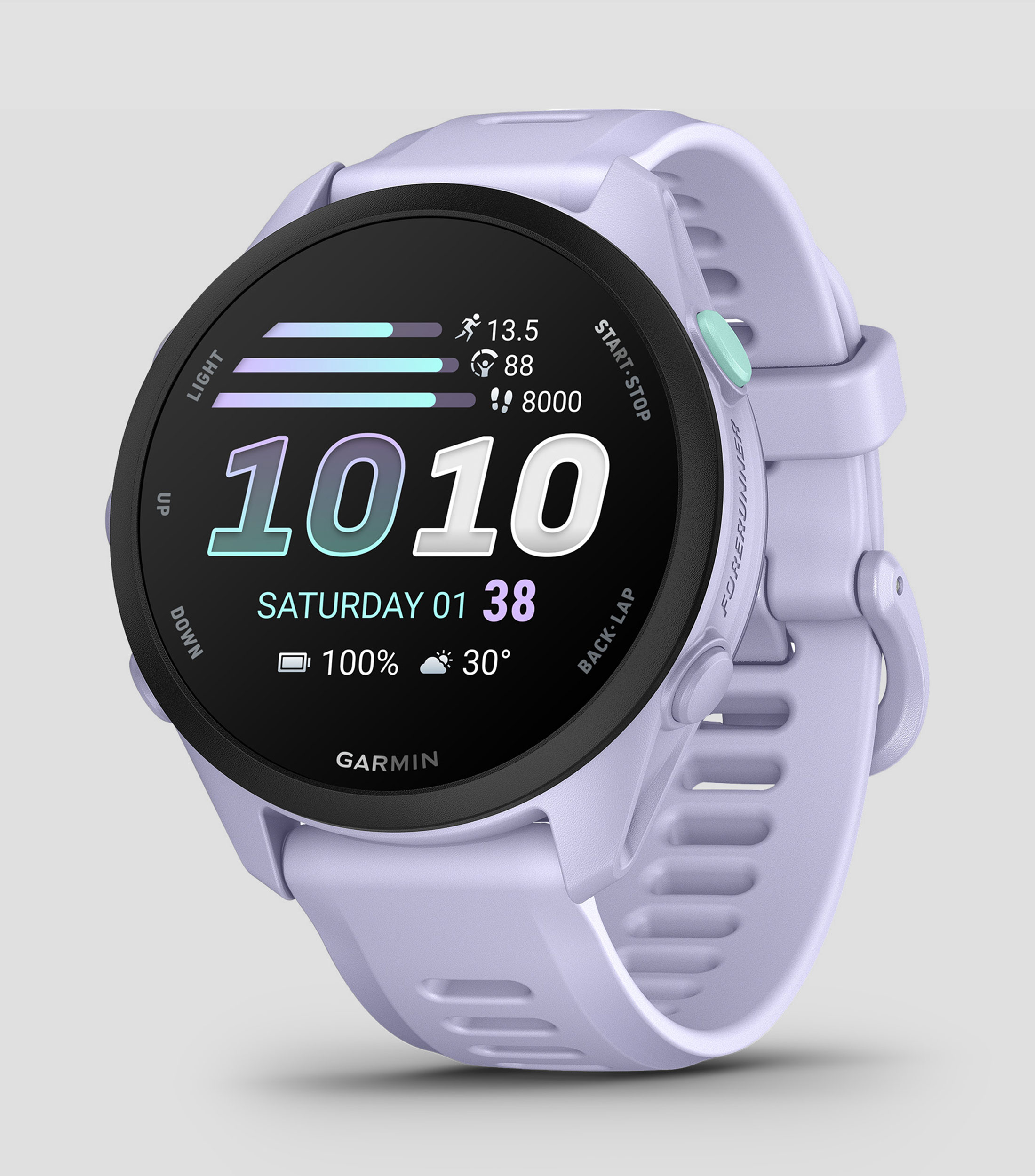 Monitor deportivo Forerunner 70, GPS, Cool Lavender, WW para entrenamiento