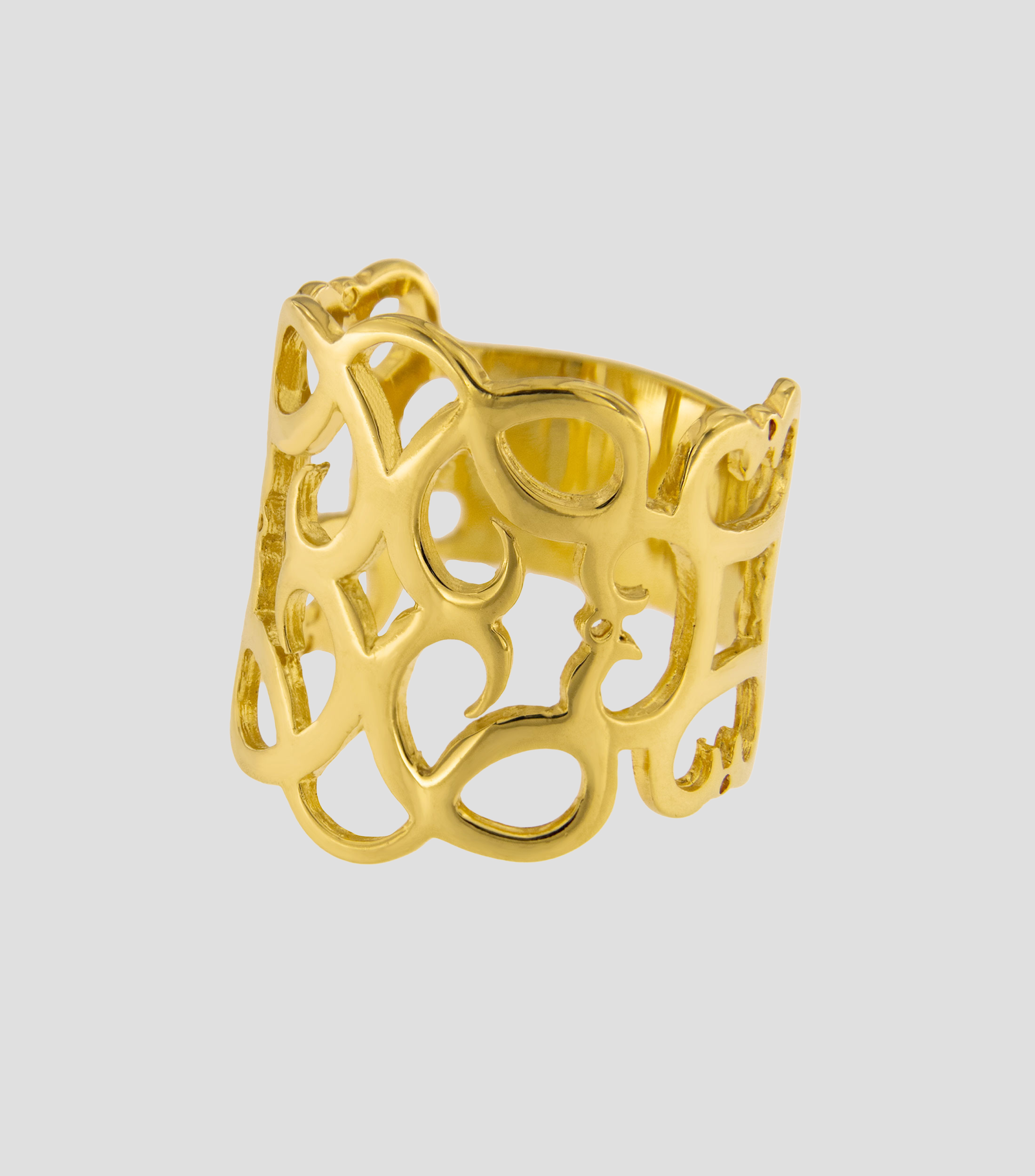 Anillo en plata .925 Símbolo Real Mujer