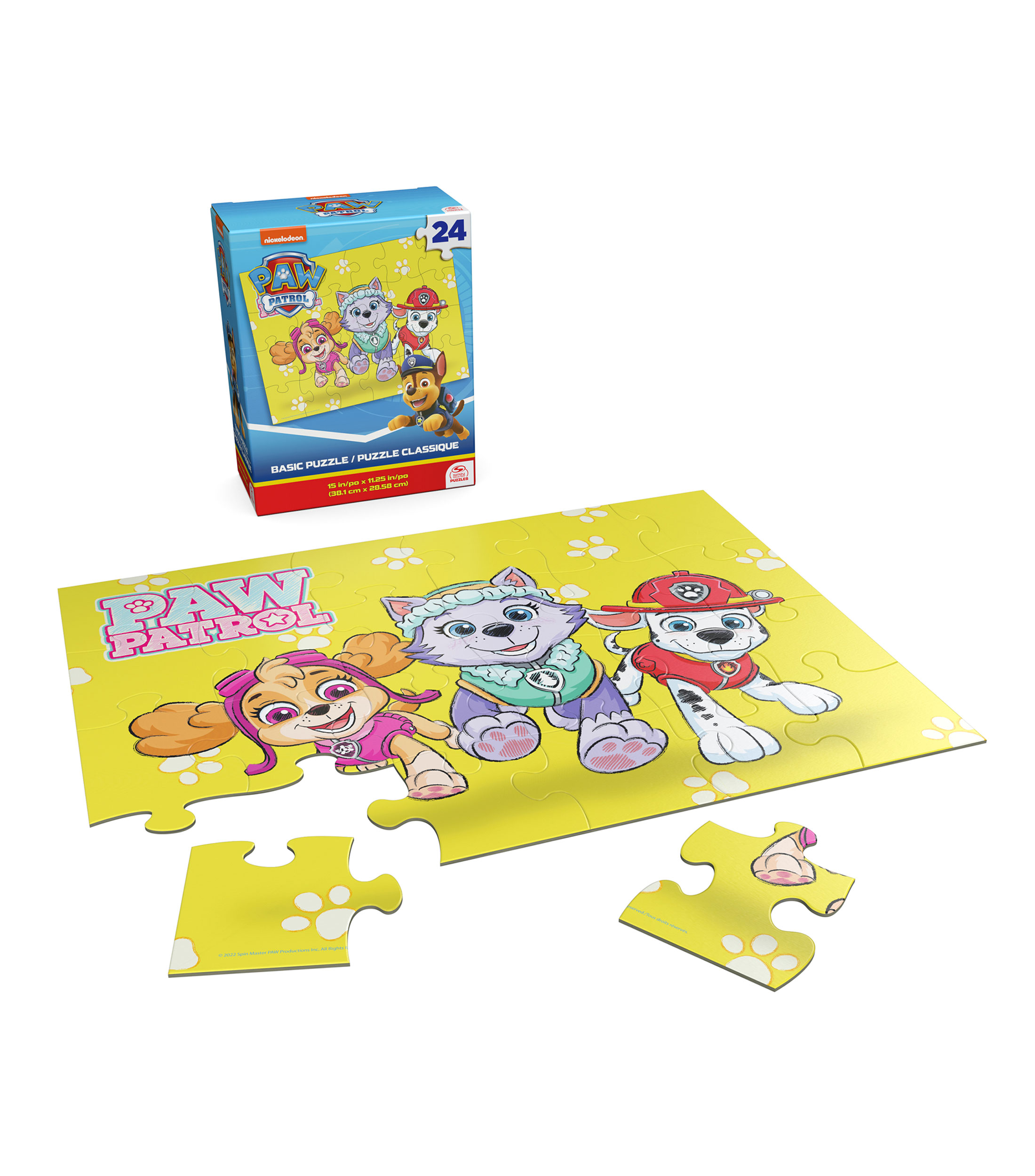 Set 8 rompecabezas Paw Patrol