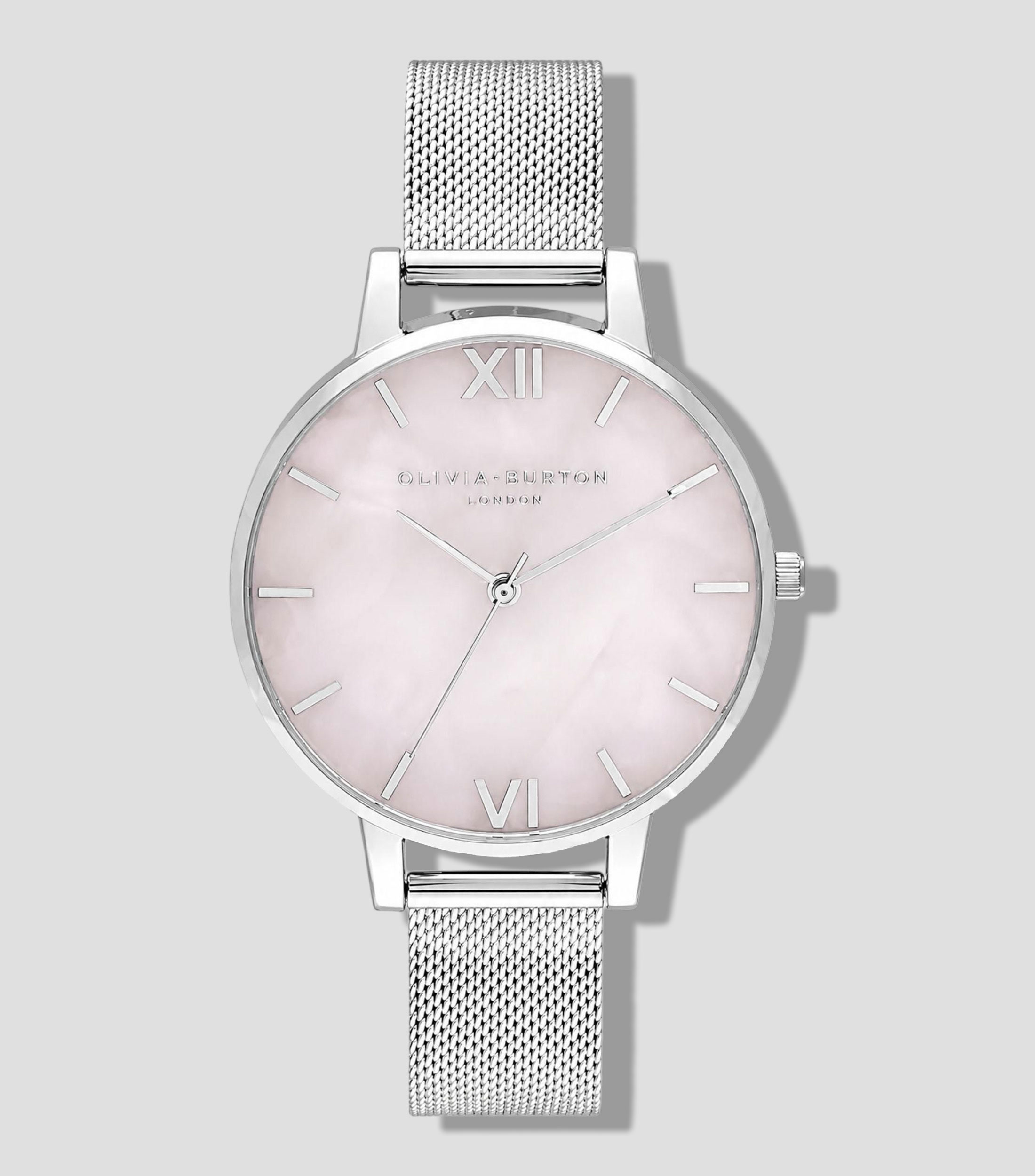 Reloj para Mujer Semi Precious Casual Plateado