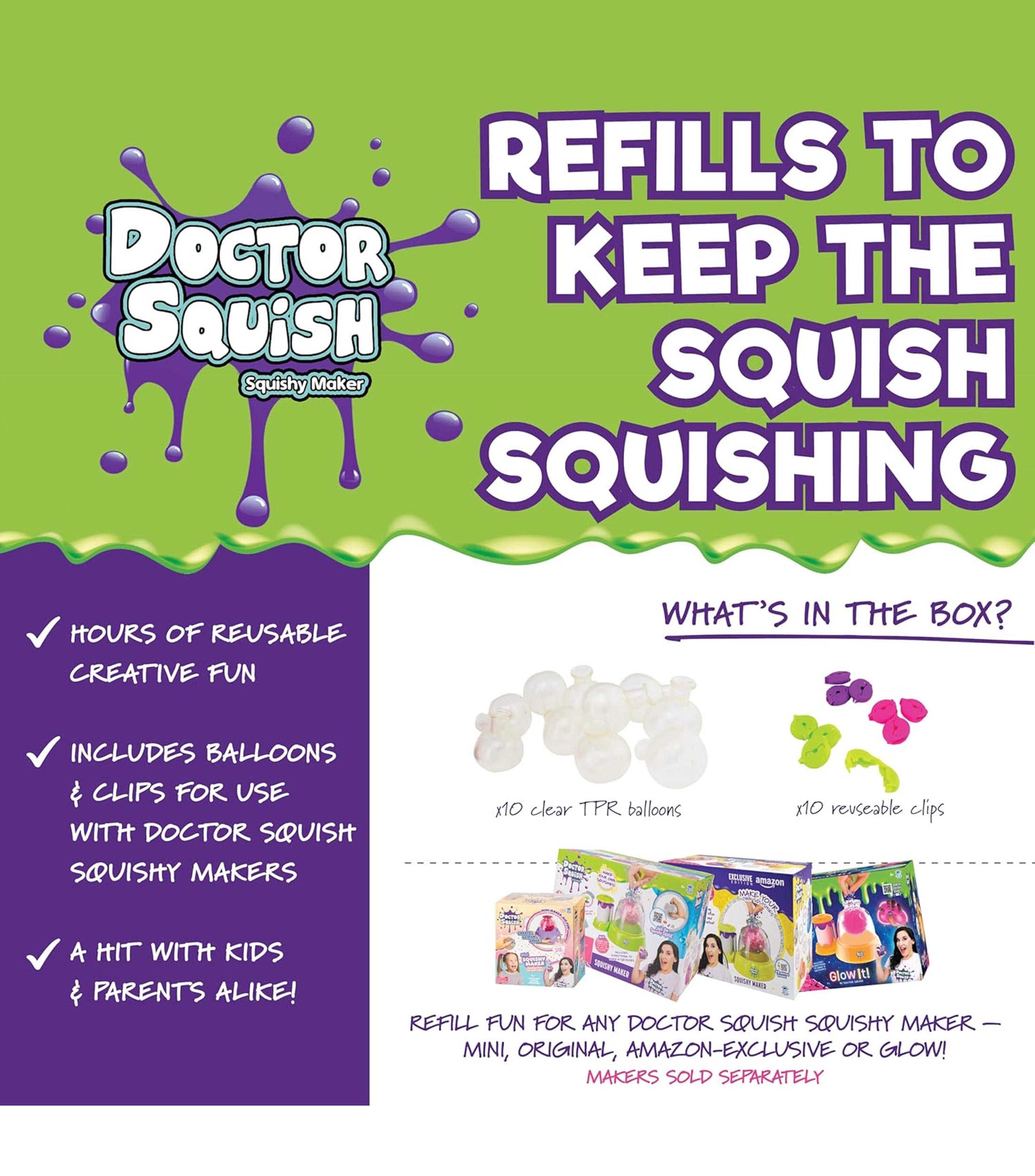 Juego de manualidades Refill - Doctor Squish