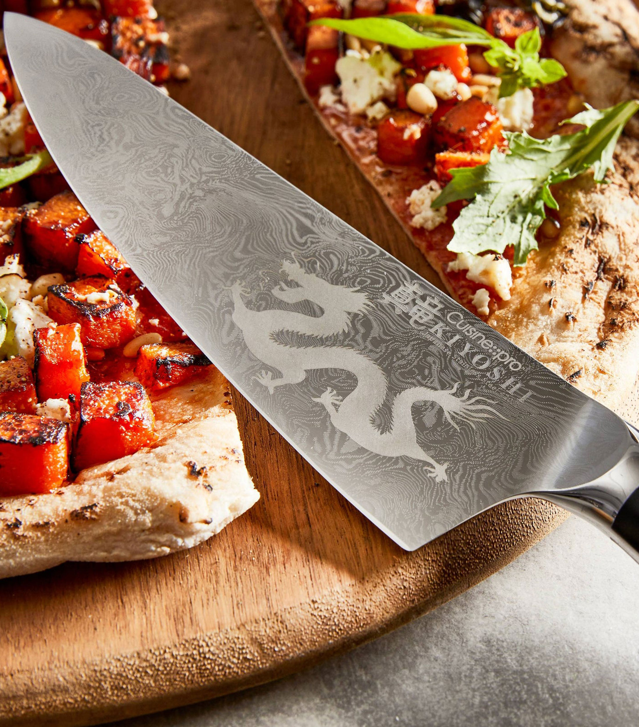 Cuchillo de chef Kiyoshi en acero inoxidable