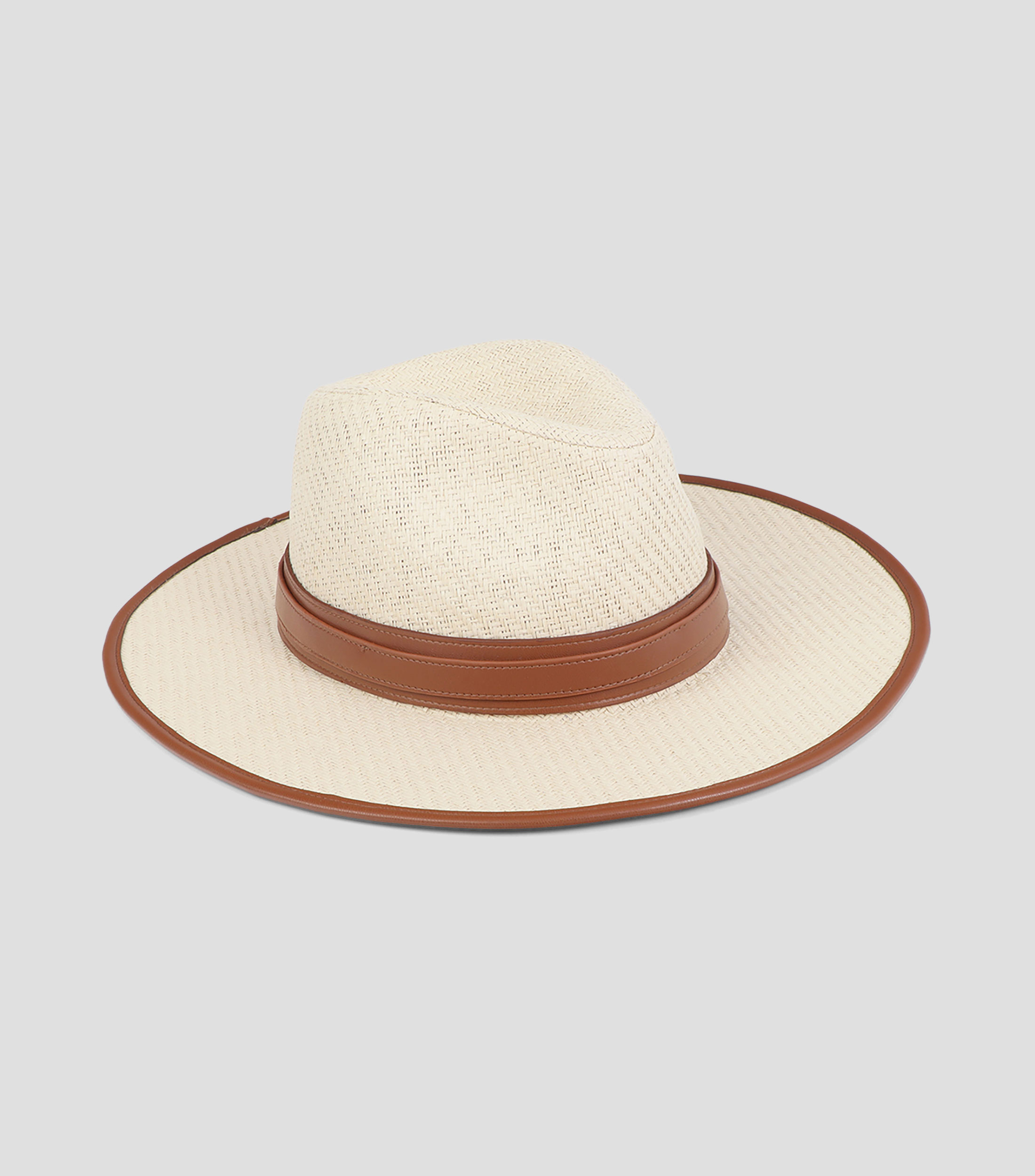 Sombrero Panamá tira con hebilla personalizada Mujer