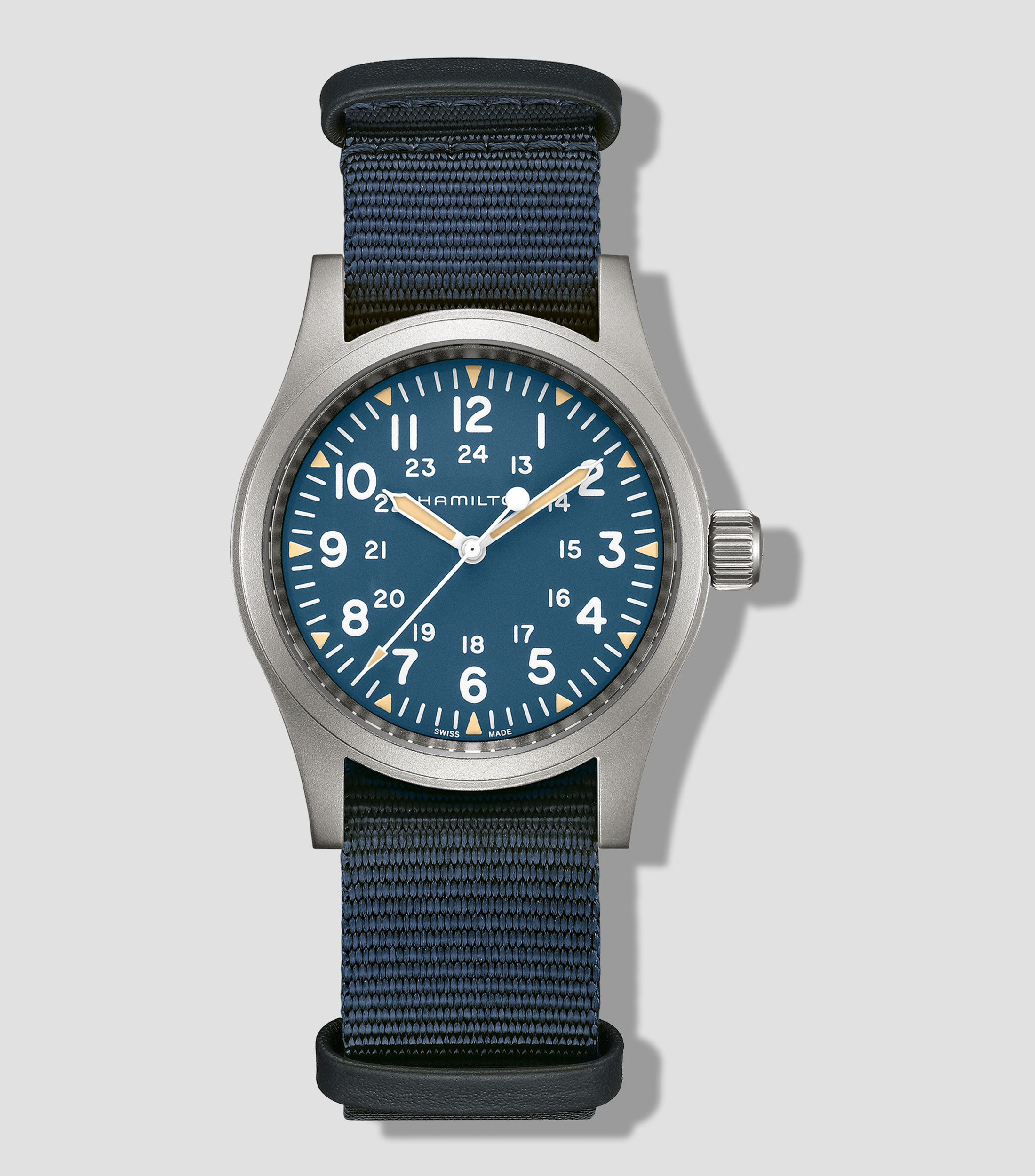 Reloj Unisex Khaki Field Casual, Plateado
