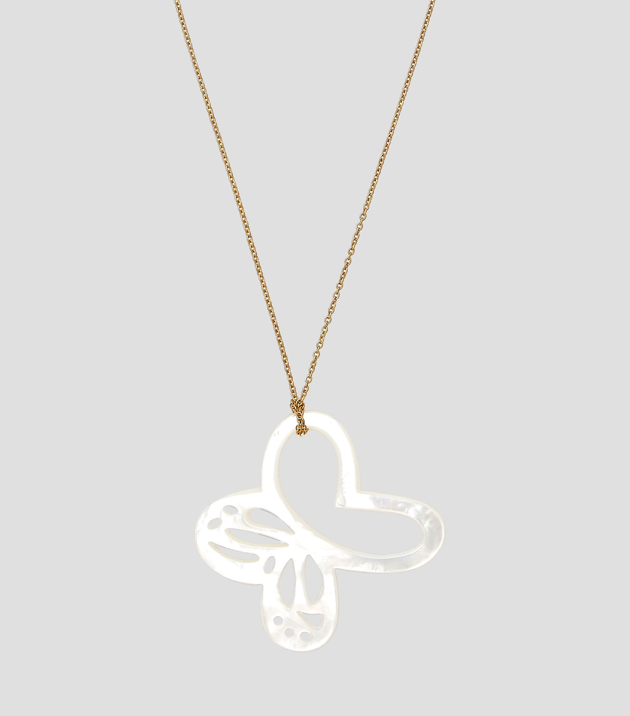 Dije en plata Mariposa Monarca Mujer