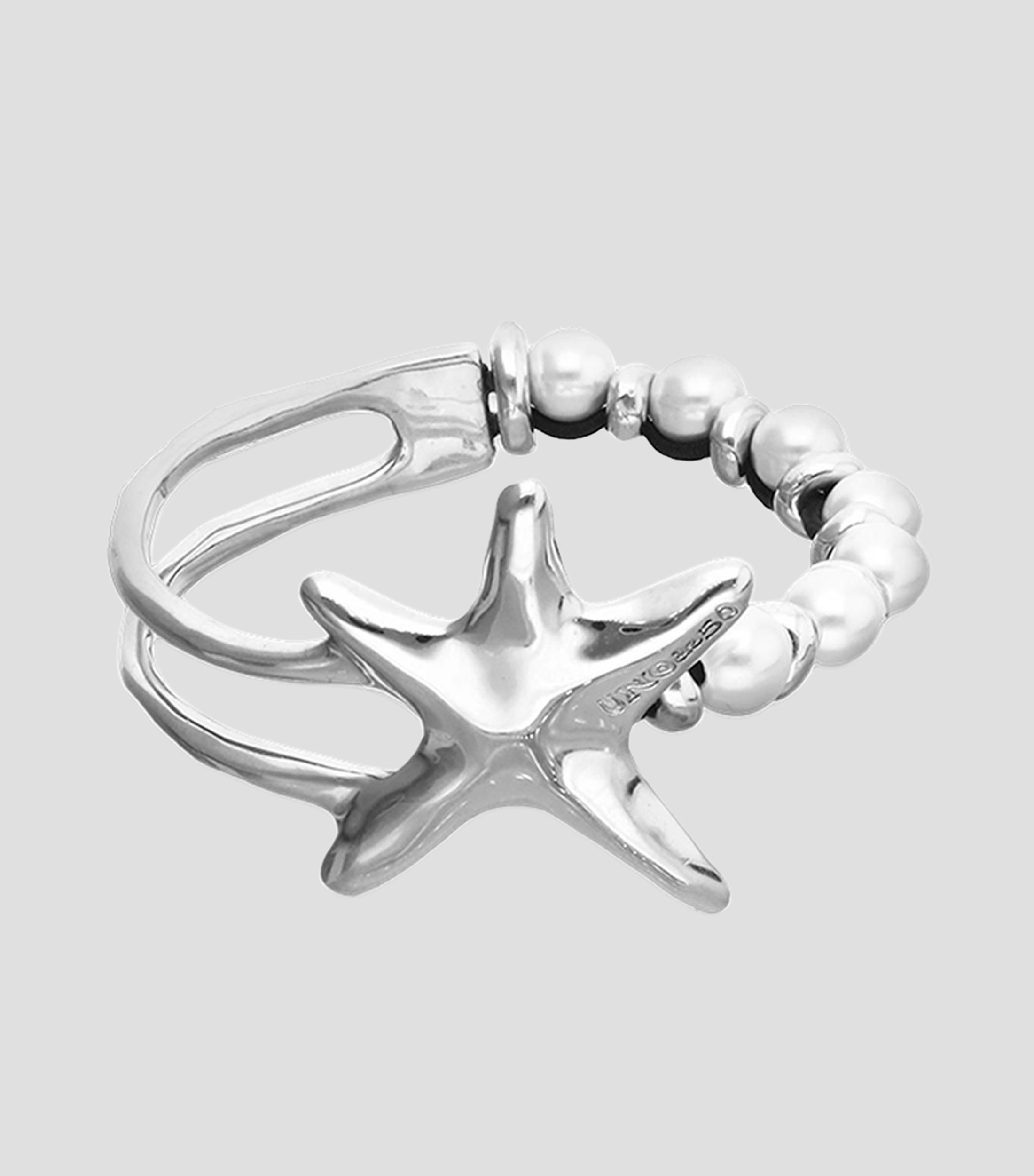 Brazalete estrella Arcadia y perlas Mujer