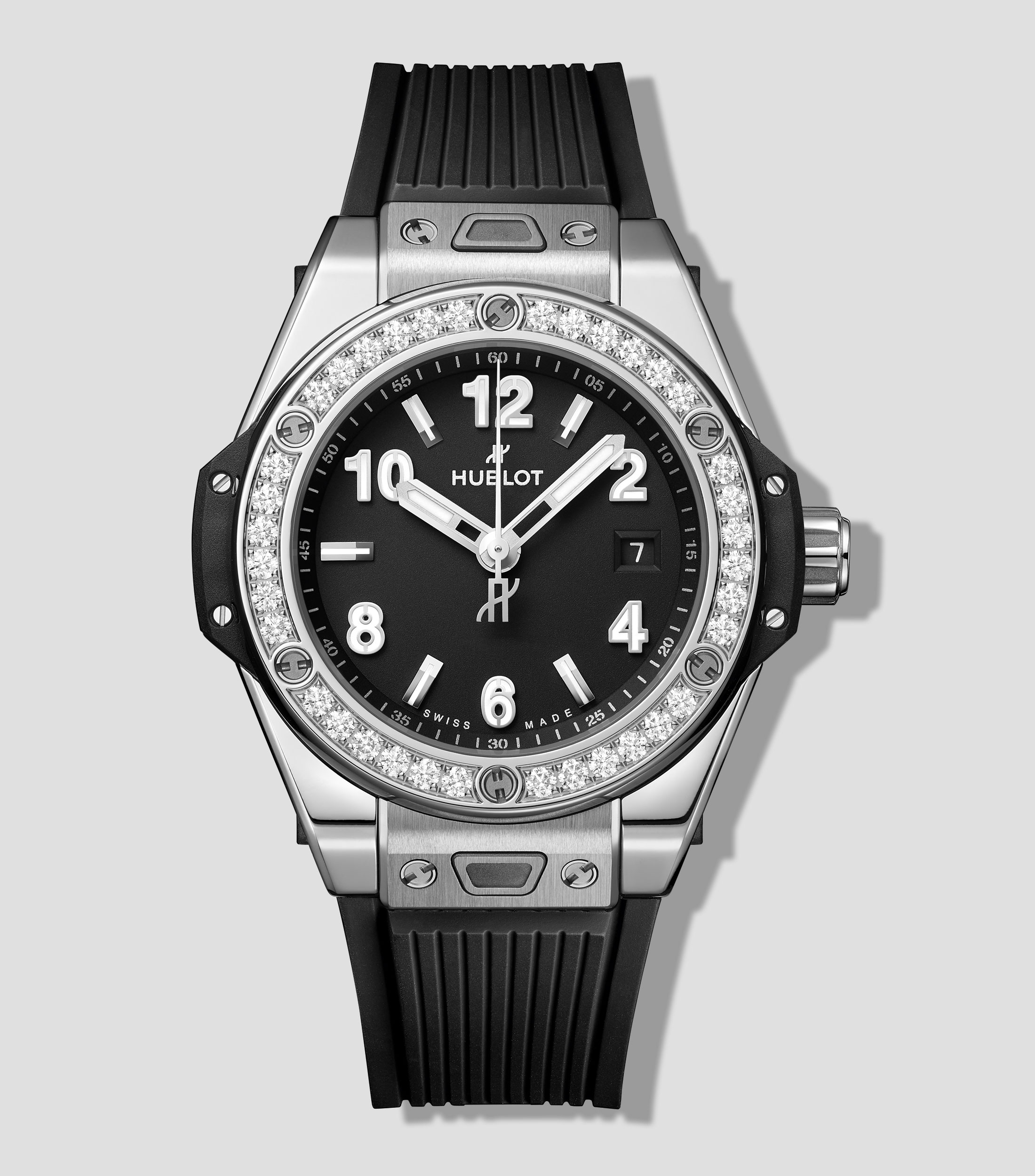 Reloj para Mujer Bing Bang One Clic Casual, Plateado, Negro