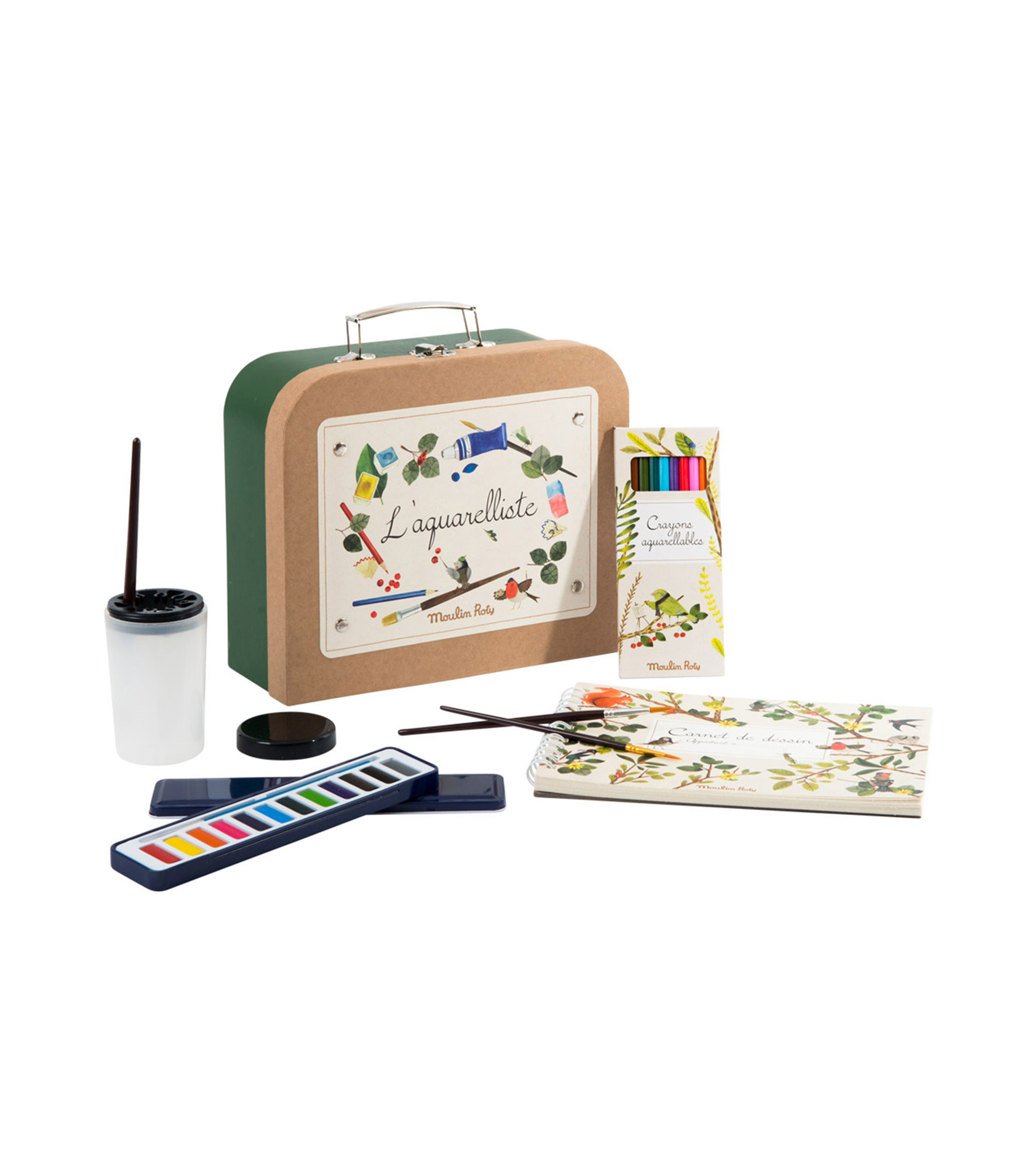 Playset Los jardines del molino - Maletín acuarelista