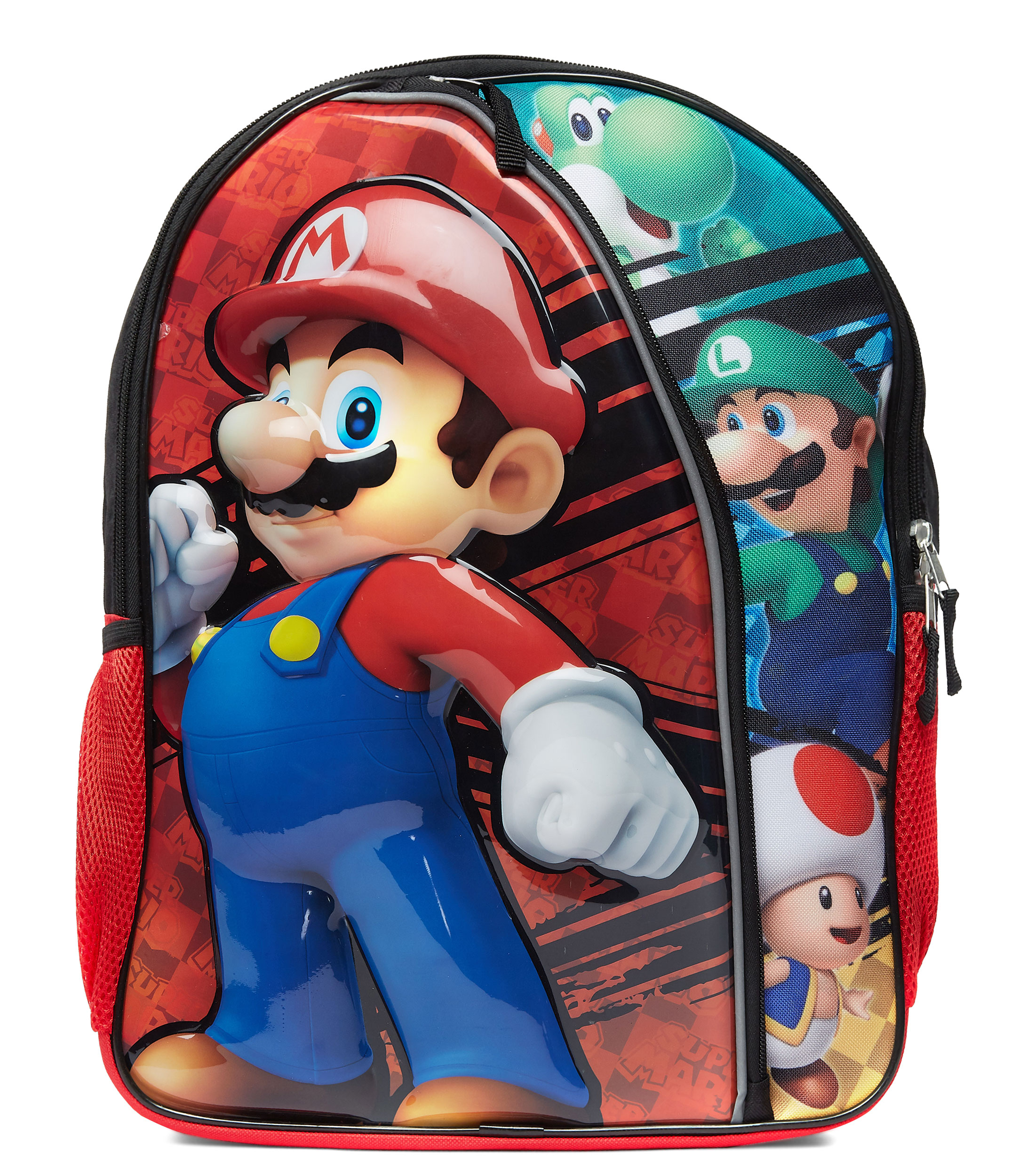 Super Mario Borsa Piscina Luigi E Mario Zaino Nuoto | Zaino Piscina Bambino Per La Spiaggia | Sacca Ragazzo | Blu Taglia Unica - Foto 4