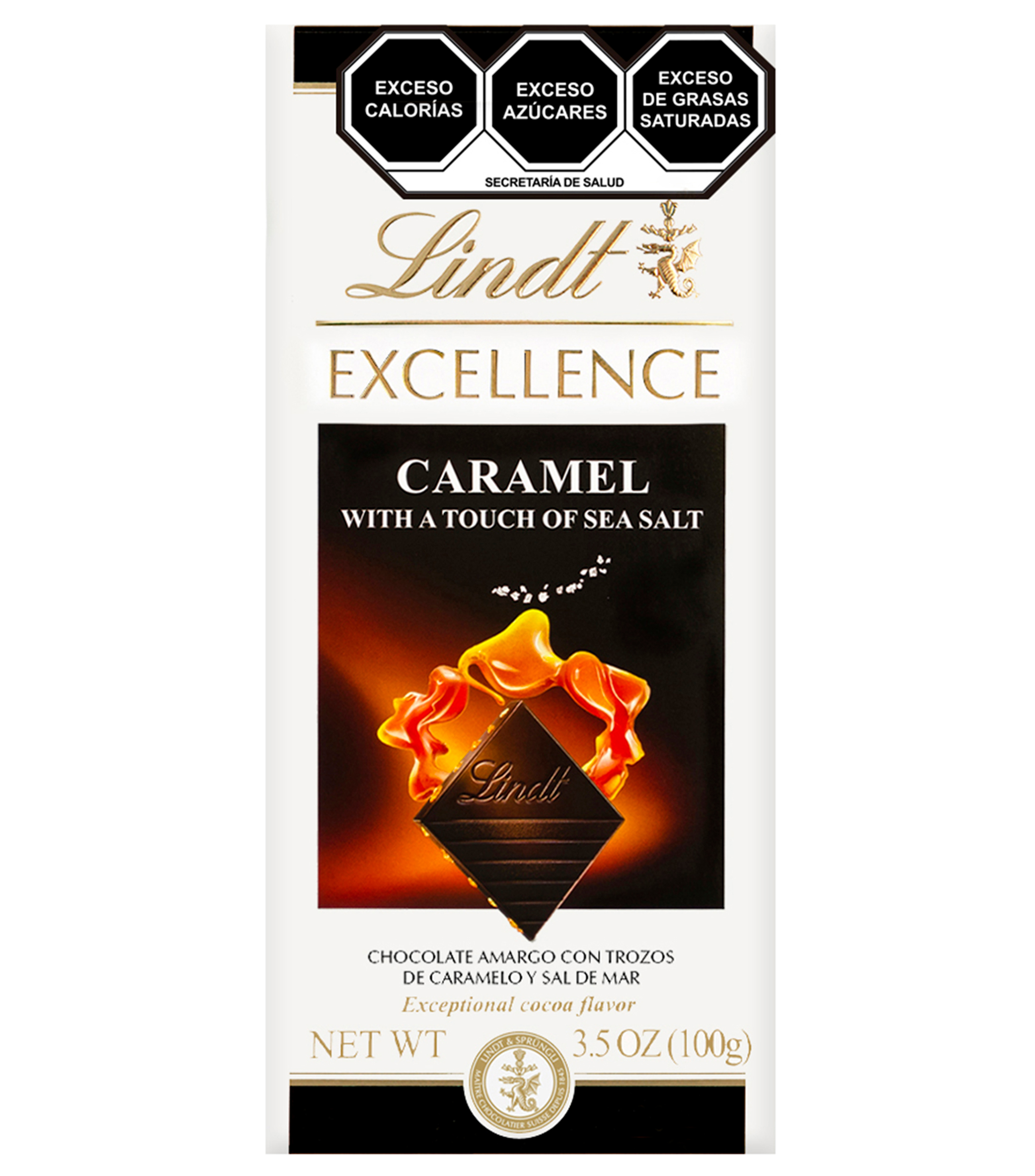Chocolate Amargo Caramel & Salt, 100 g
