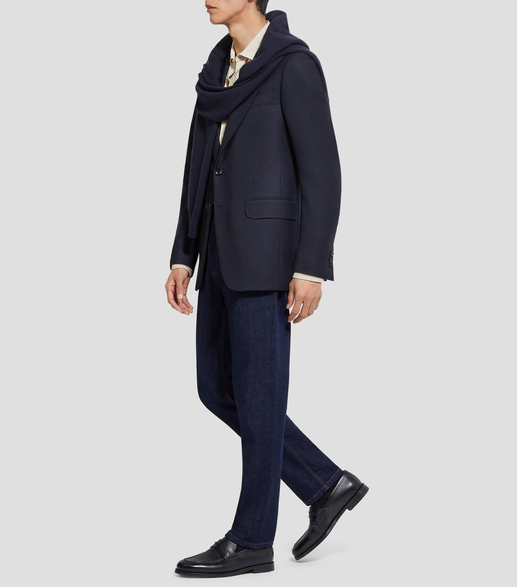 Saco con microdiseño Hombre