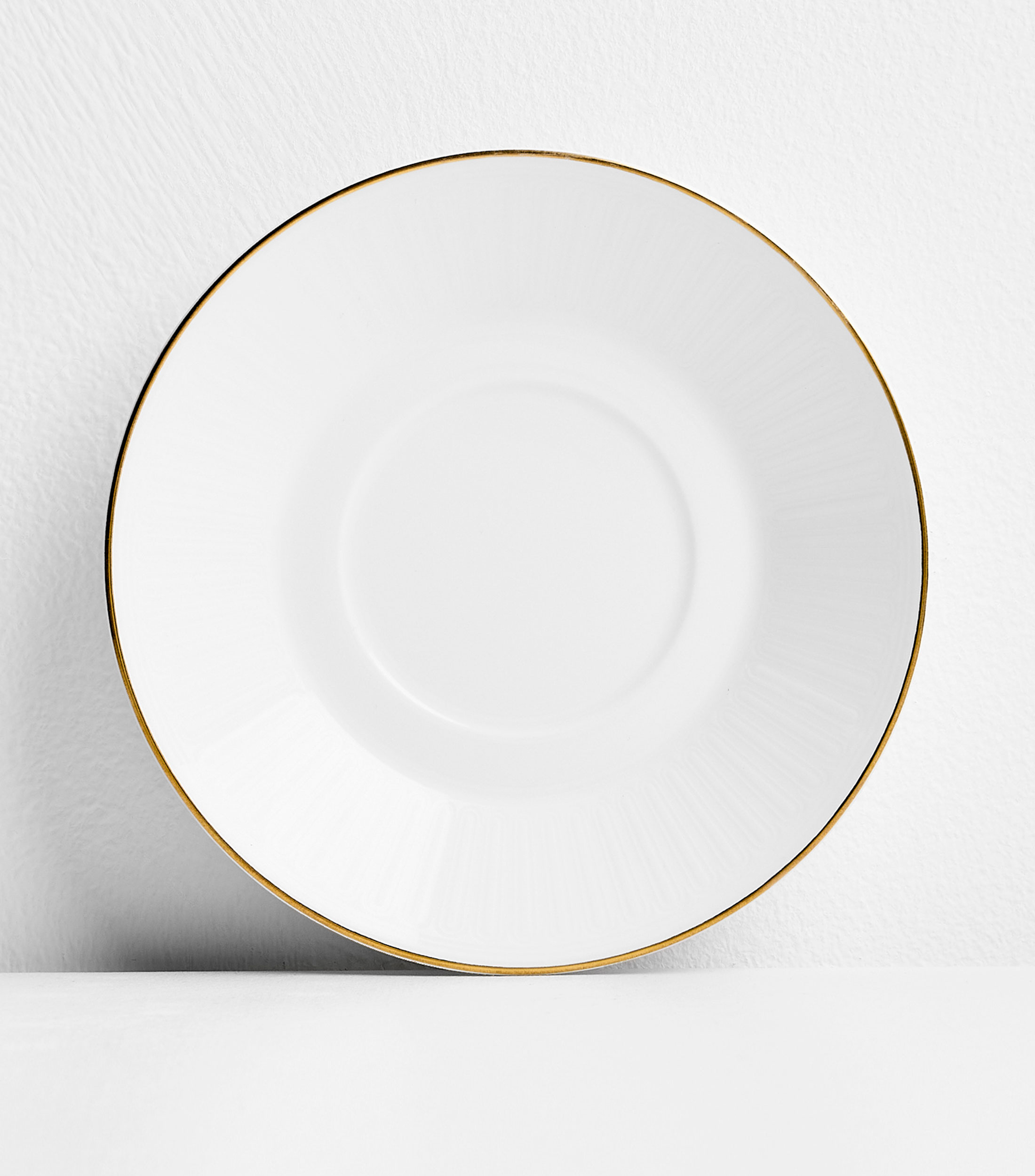 Plato para Taza de Cafe Chateau Septfontaines Blanco