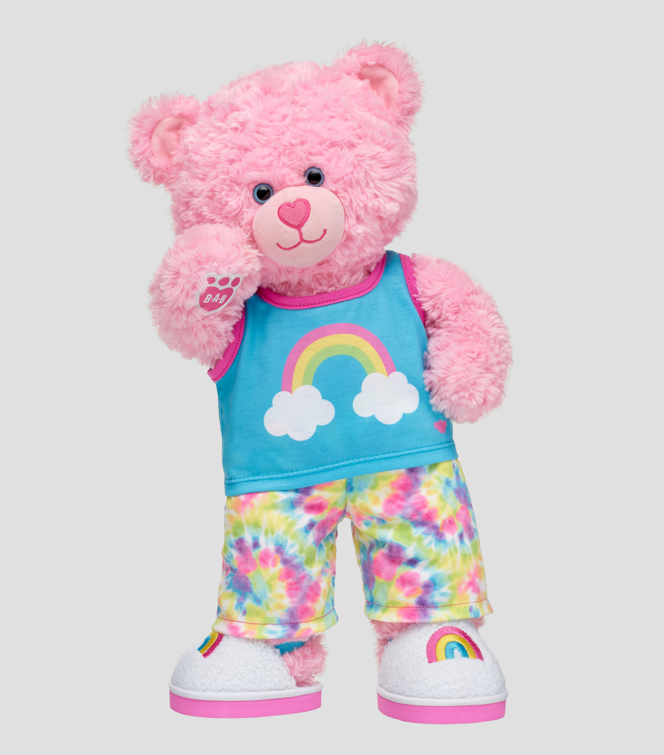 Pijama Arcoíris Tie Dye para Osito